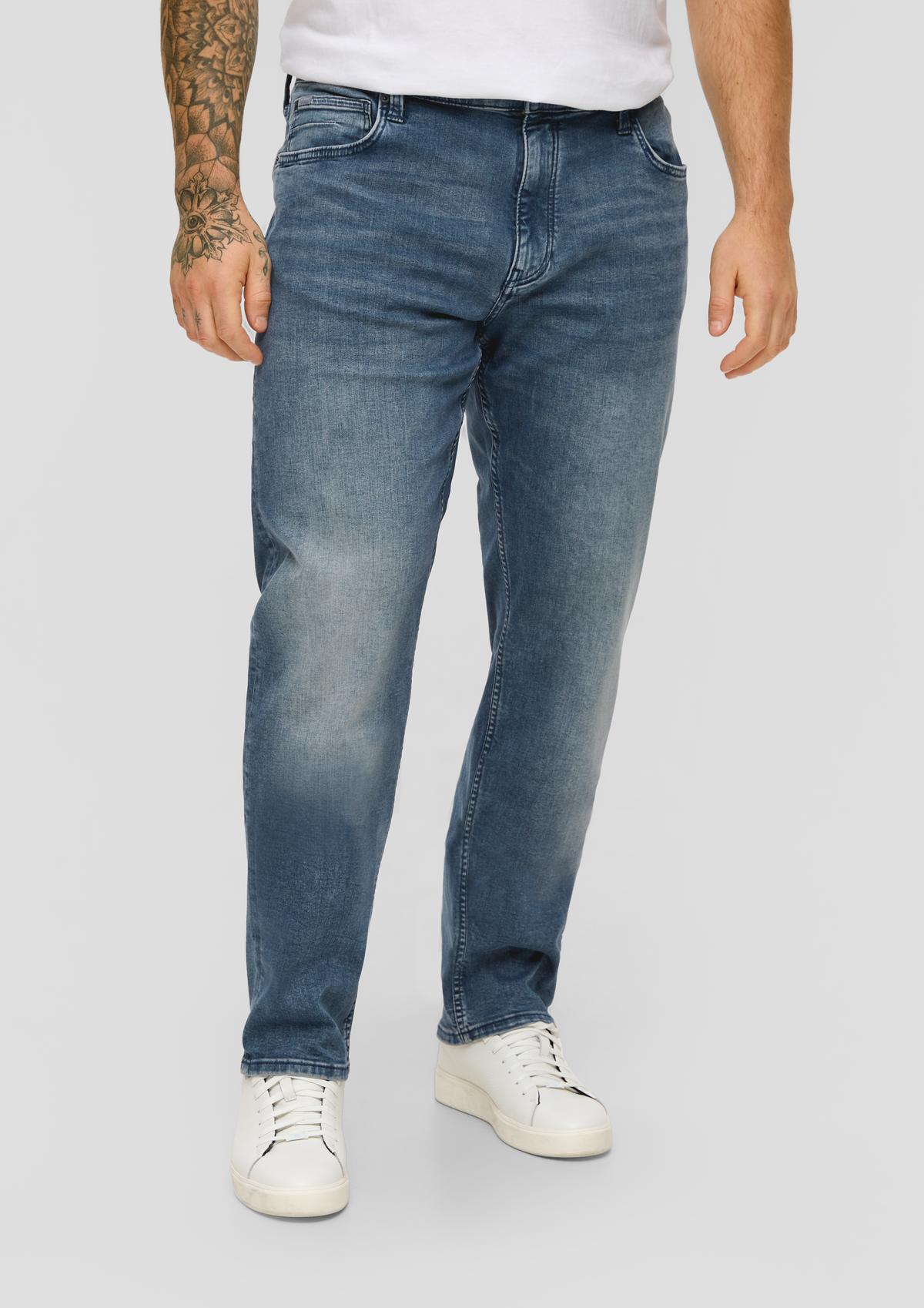 fit regular mid / / blue regular York rise / - leg jeans