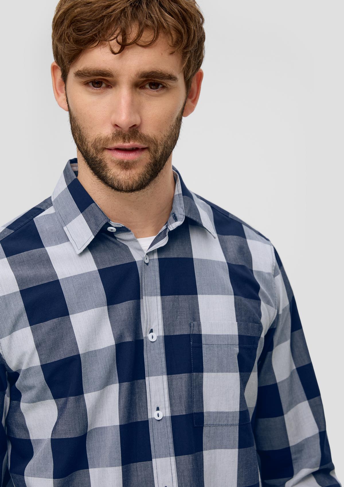 s.Oliver Shirt with a side detail on the hem