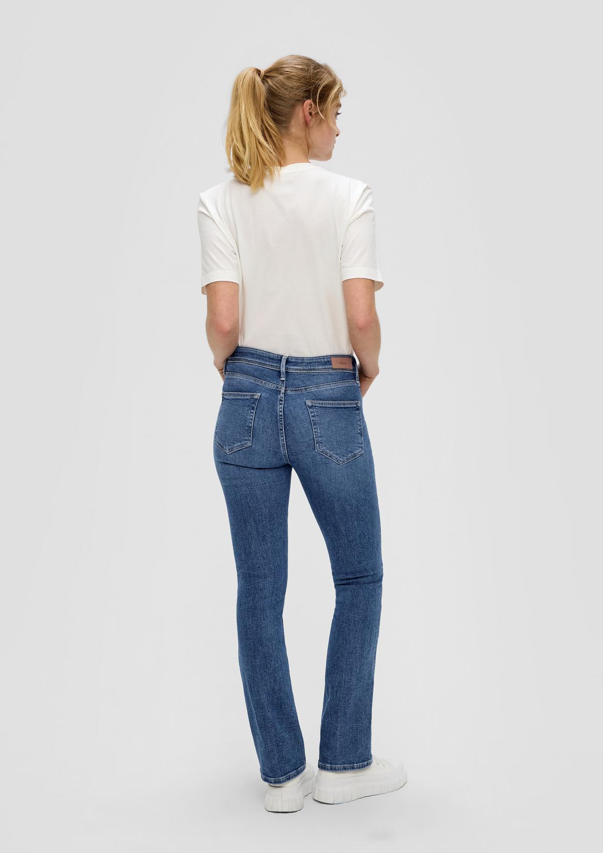 s.Oliver Jeans Beverly / Slim Fit / taille mi-haute / Bootcut Leg
