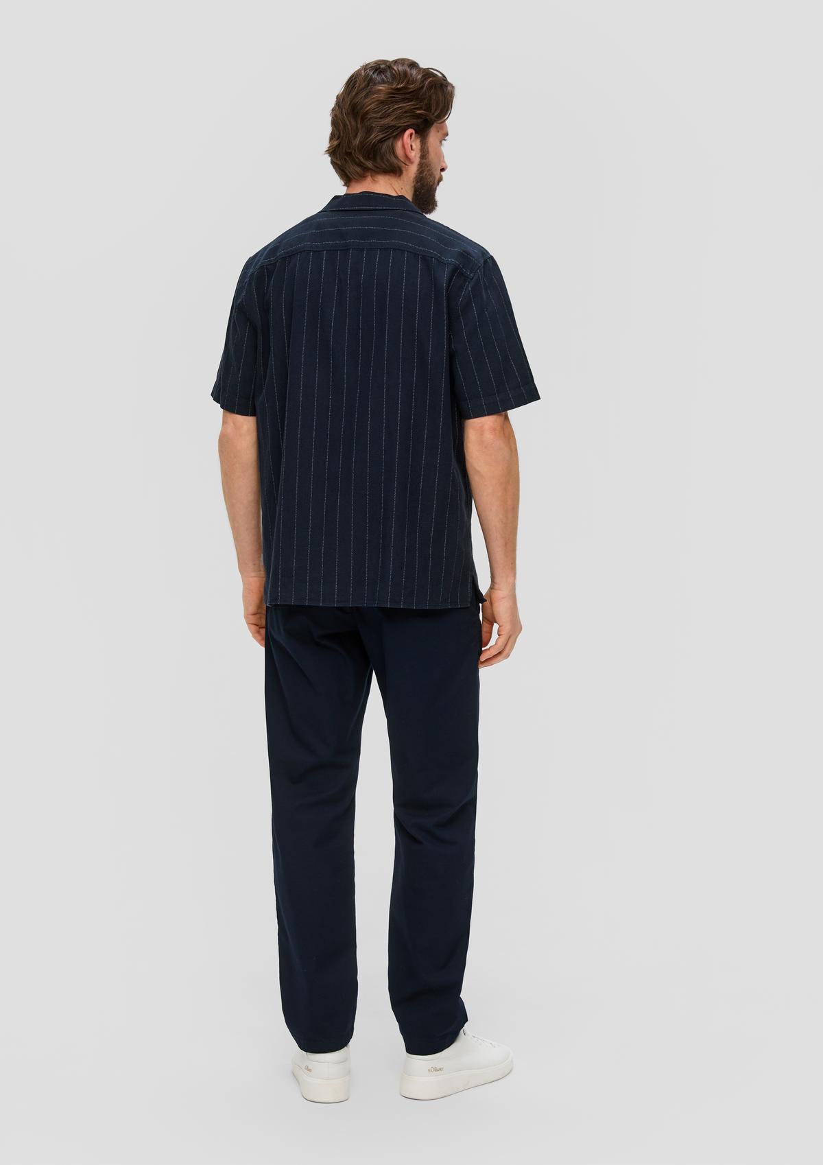 s.Oliver Short sleeve shirt in a linen/cotton blend
