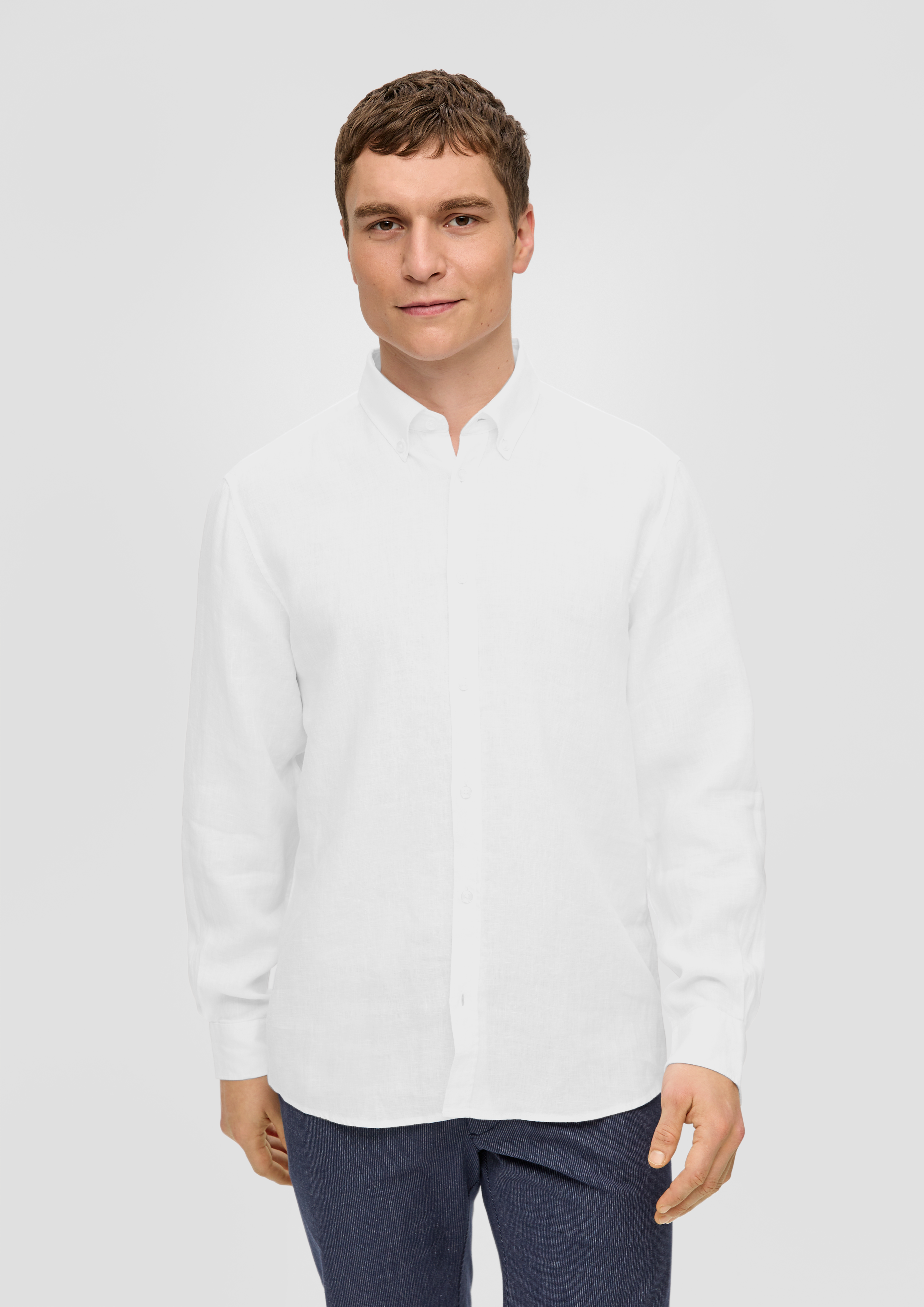 Linen shirt - white | s.Oliver