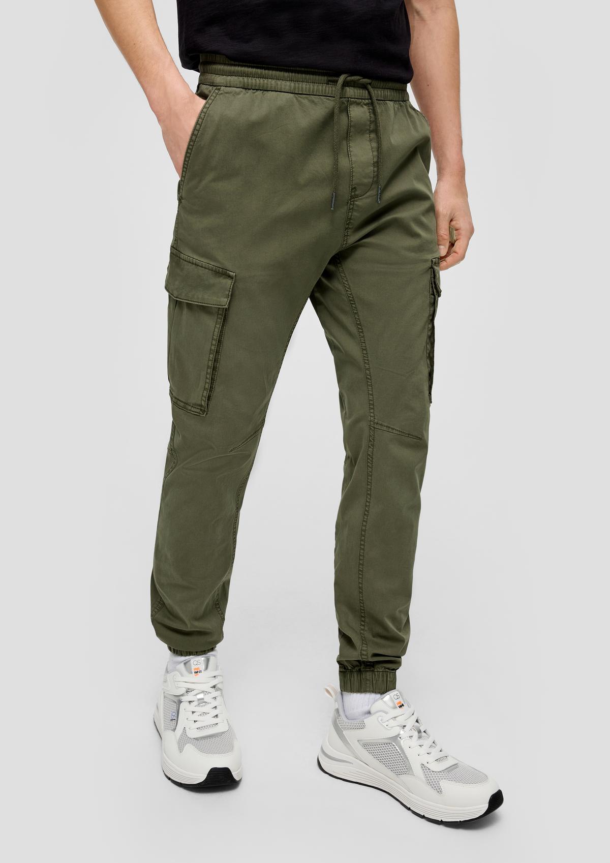 Slim fit: cargo trousers
