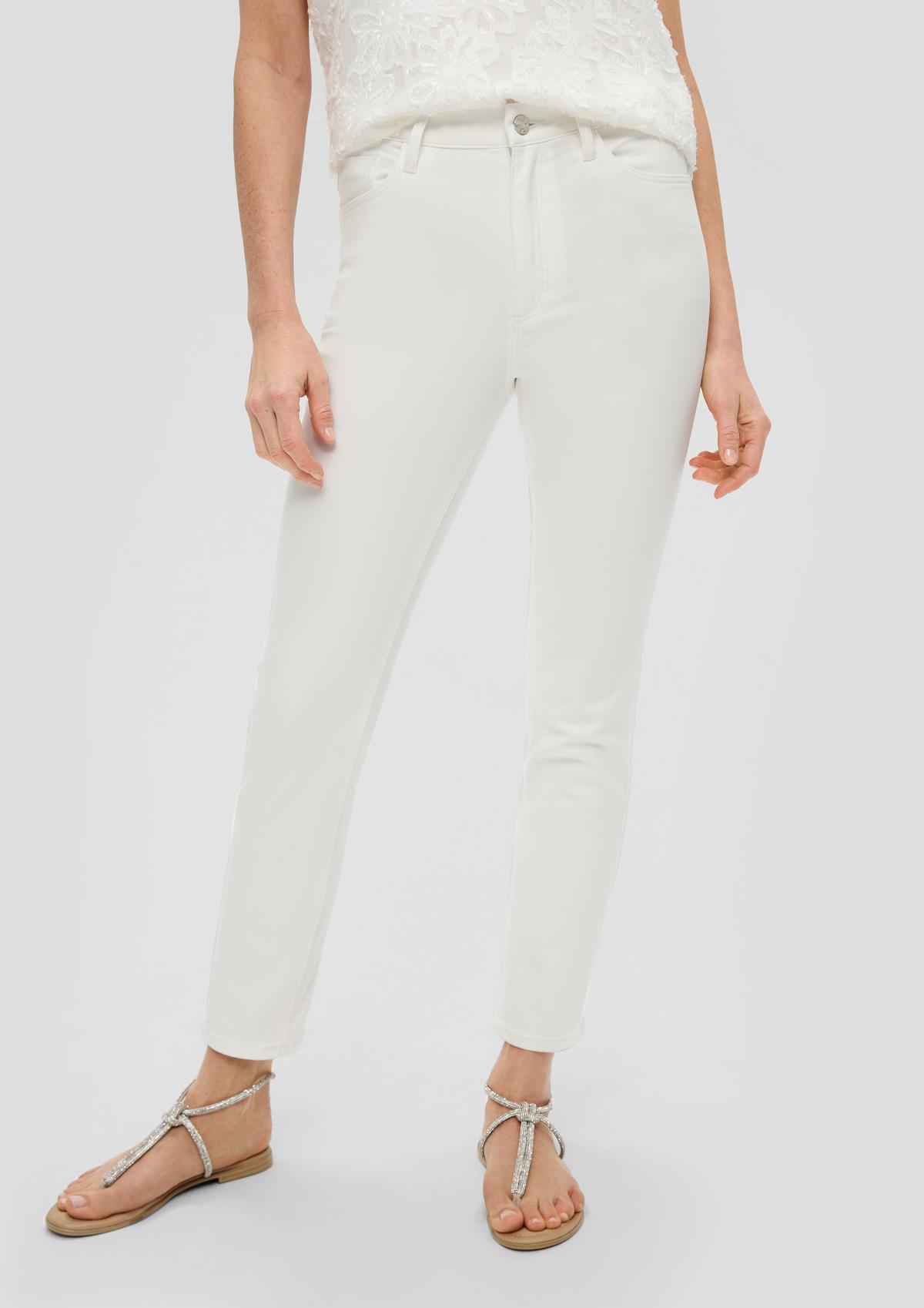 s.Oliver Betsy cropped jeans / slim fit / high rise / slim leg
