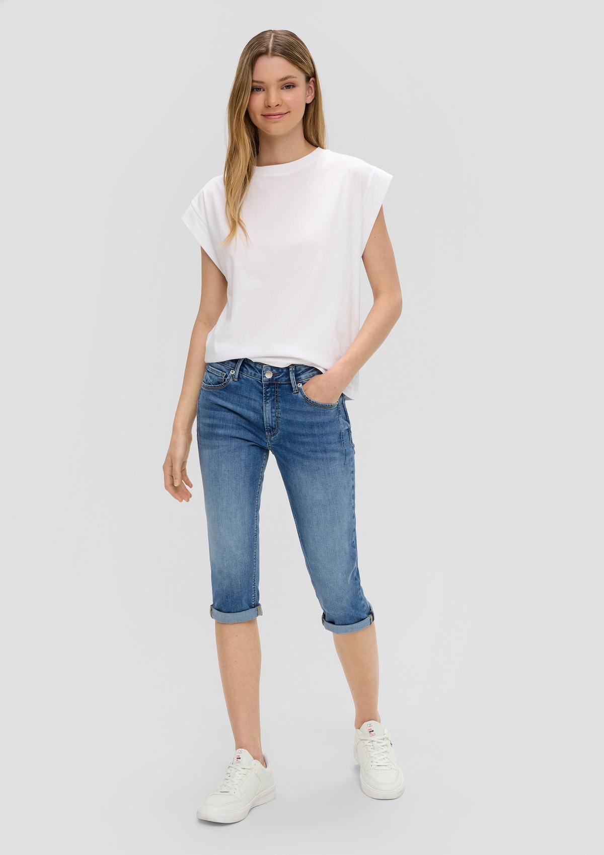 s.Oliver Capri-Jeans Catie / Slim Fit / Mid Rise / Slim Leg 
