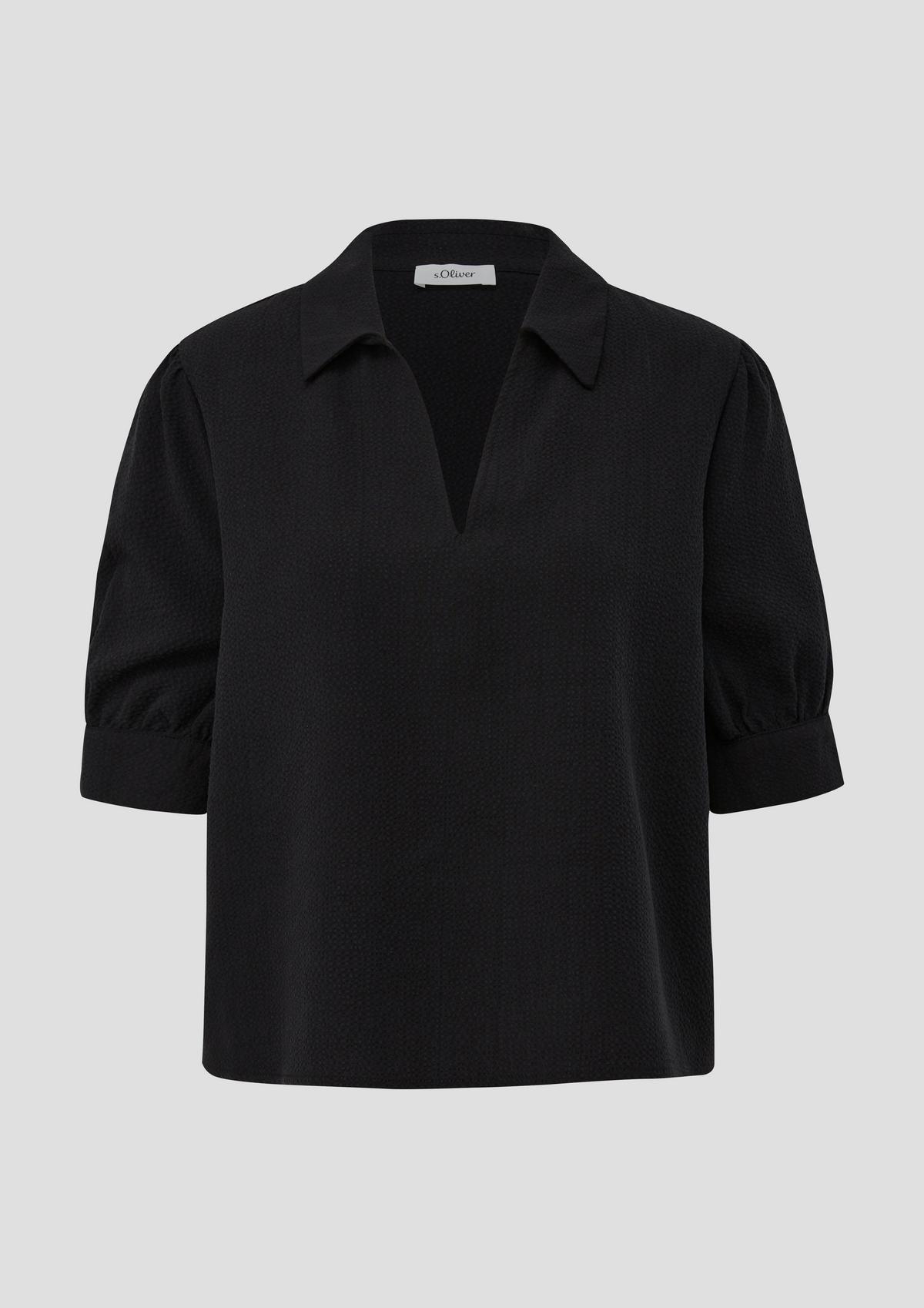 s.Oliver Blouse with puff sleeves