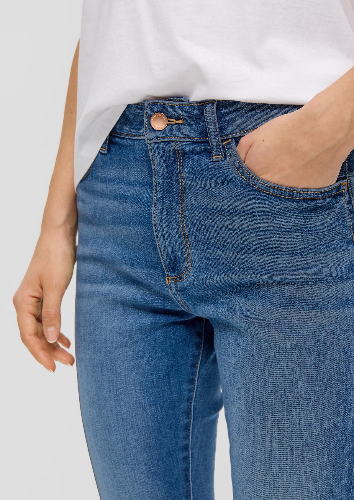 s.Oliver Jeans hlače / izjemno oprijet kroj super Skinny Fit / High Rise / oprijete hlačnice