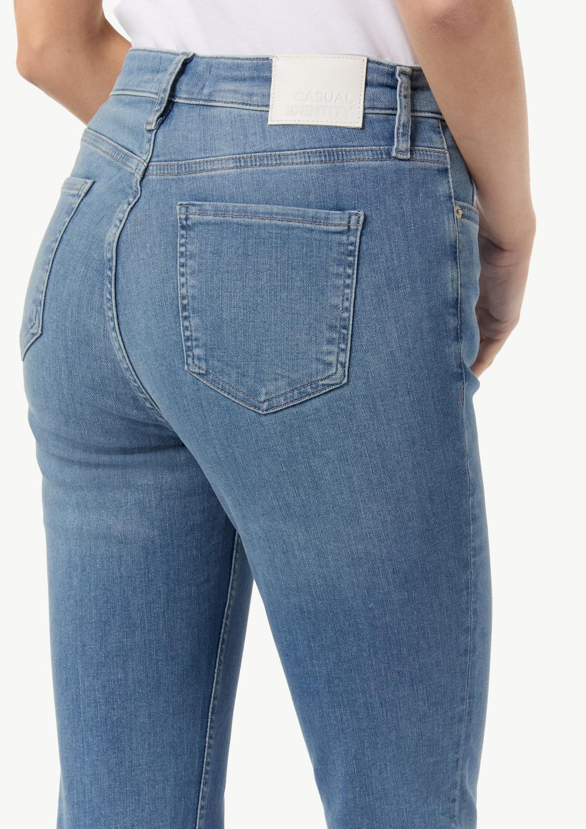 comma Skinny: Jeans mit Saum zum Aufrollen