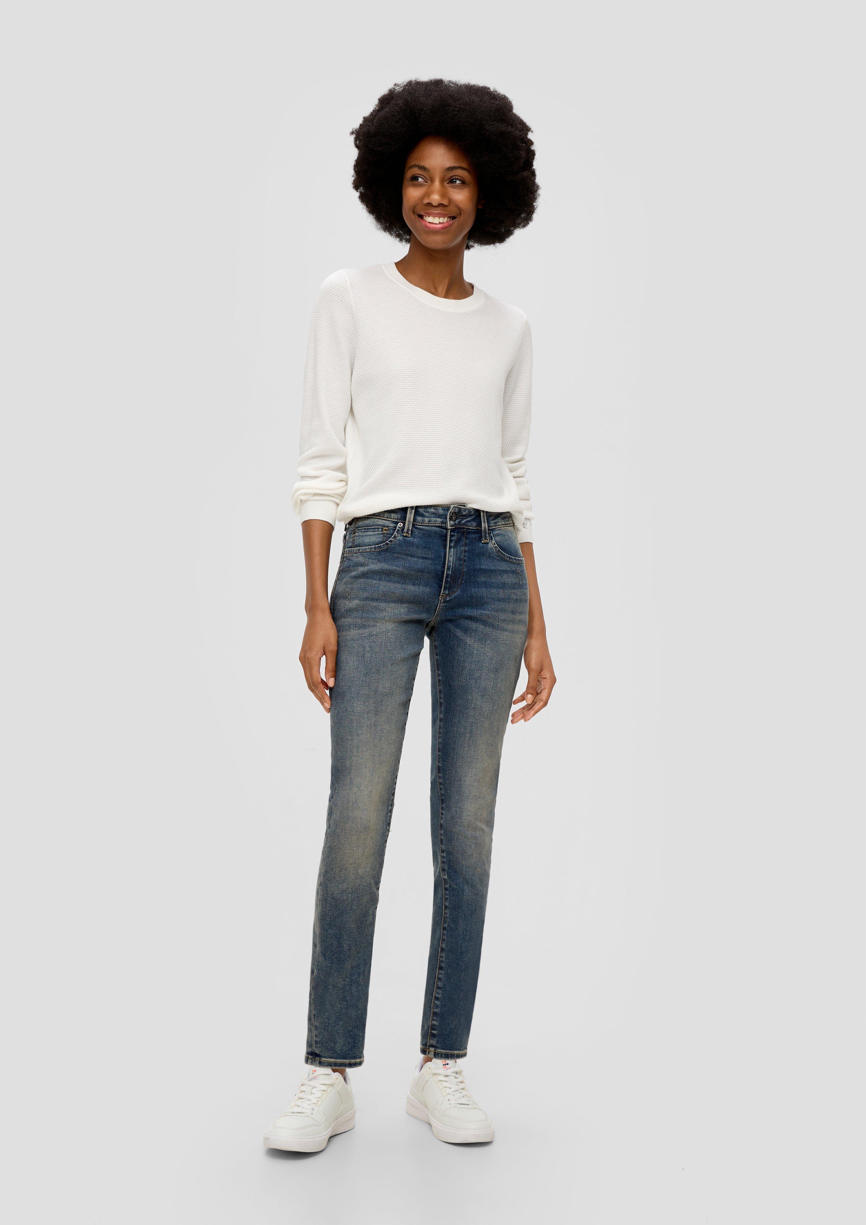 S.Oliver Jeans Sadie / Skinny fit / Mid rise / Skinny leg