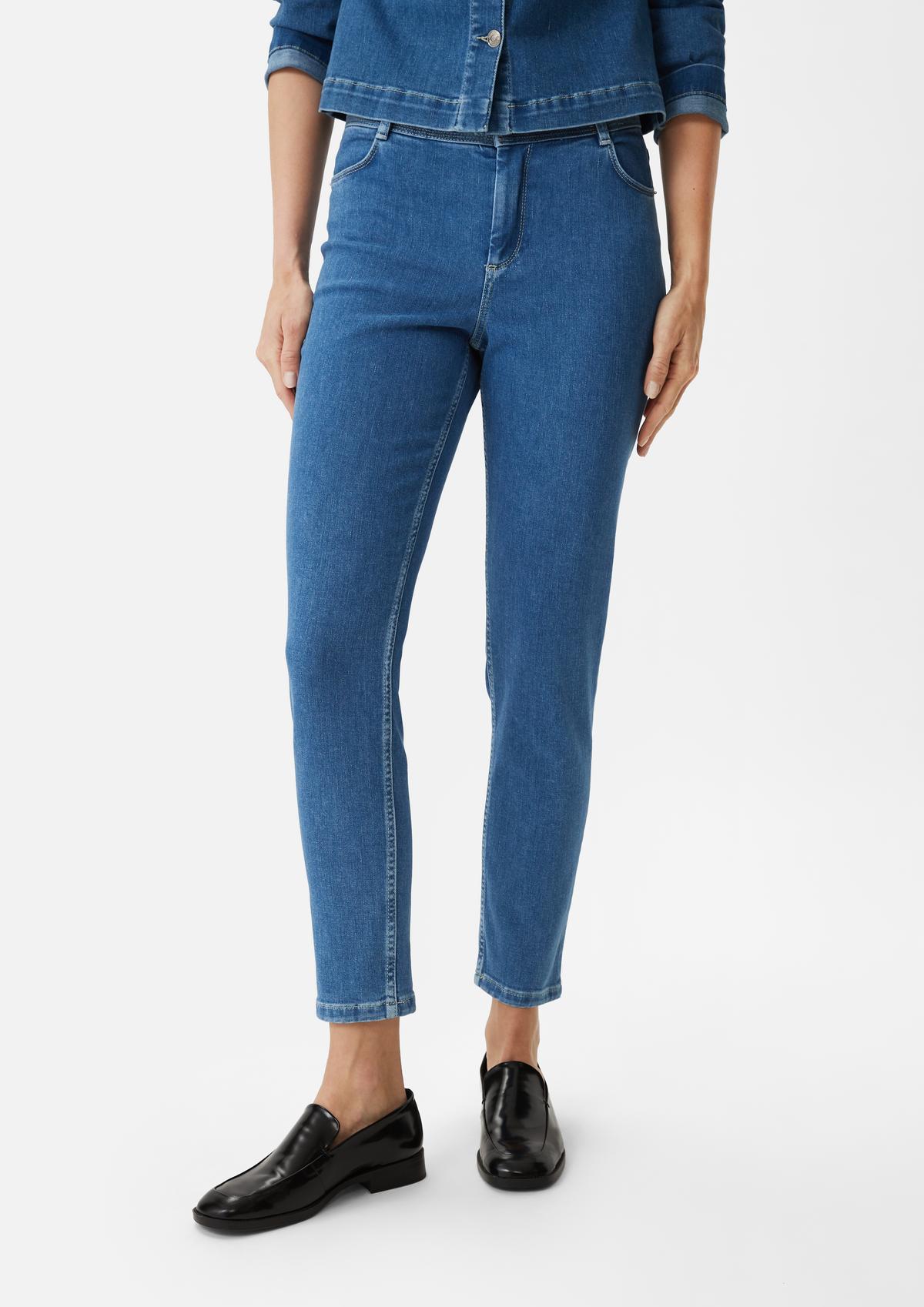 comma Ankle-length jeans / slim fit / mid rise / slim leg
