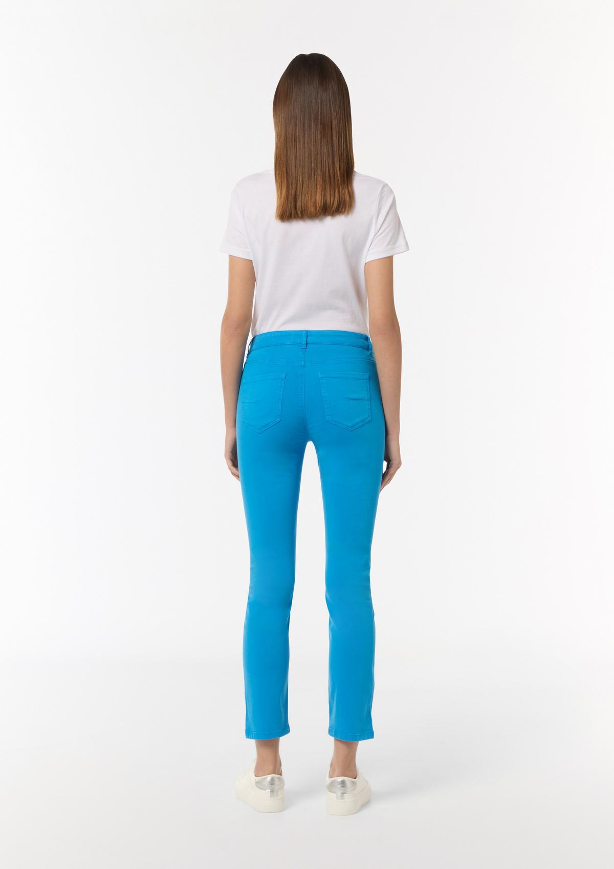 comma Satin trousers in a skinny fit