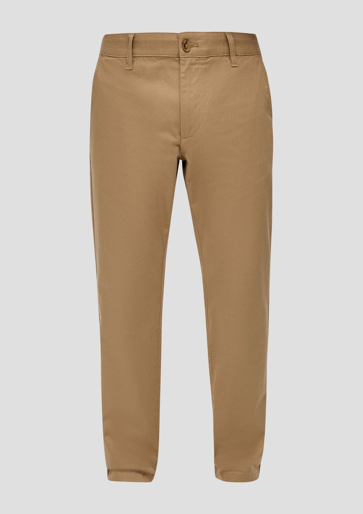 s.Oliver Regular: kalhoty chino z bavlněného streče