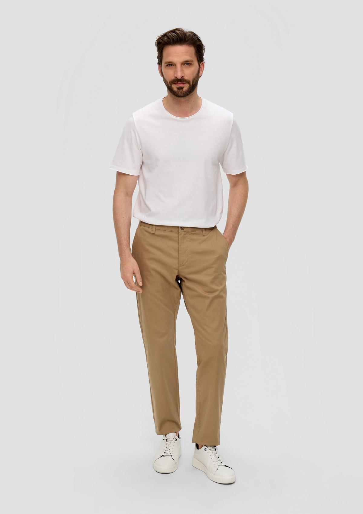 s.Oliver Regular fit: chinos made of stretch cotton
