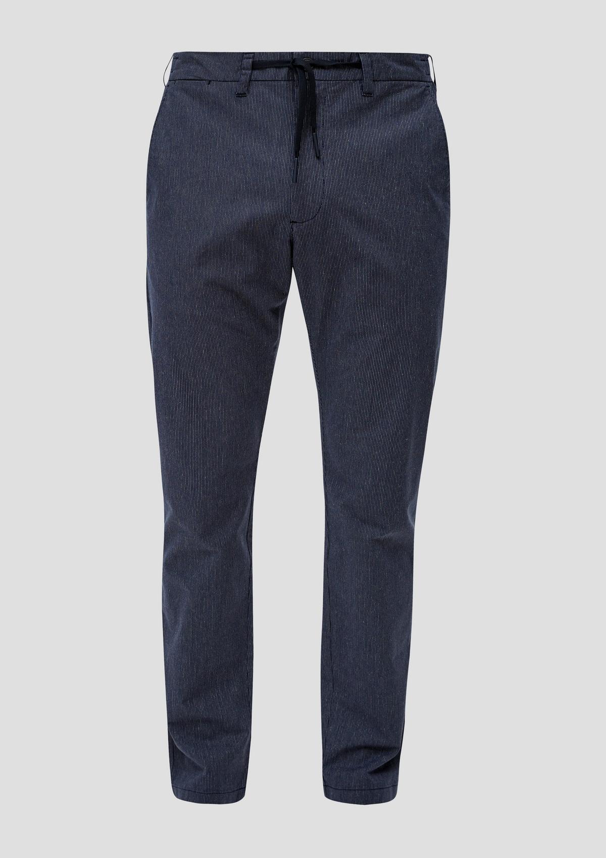s.Oliver Regular Fit : chino en coton stretch