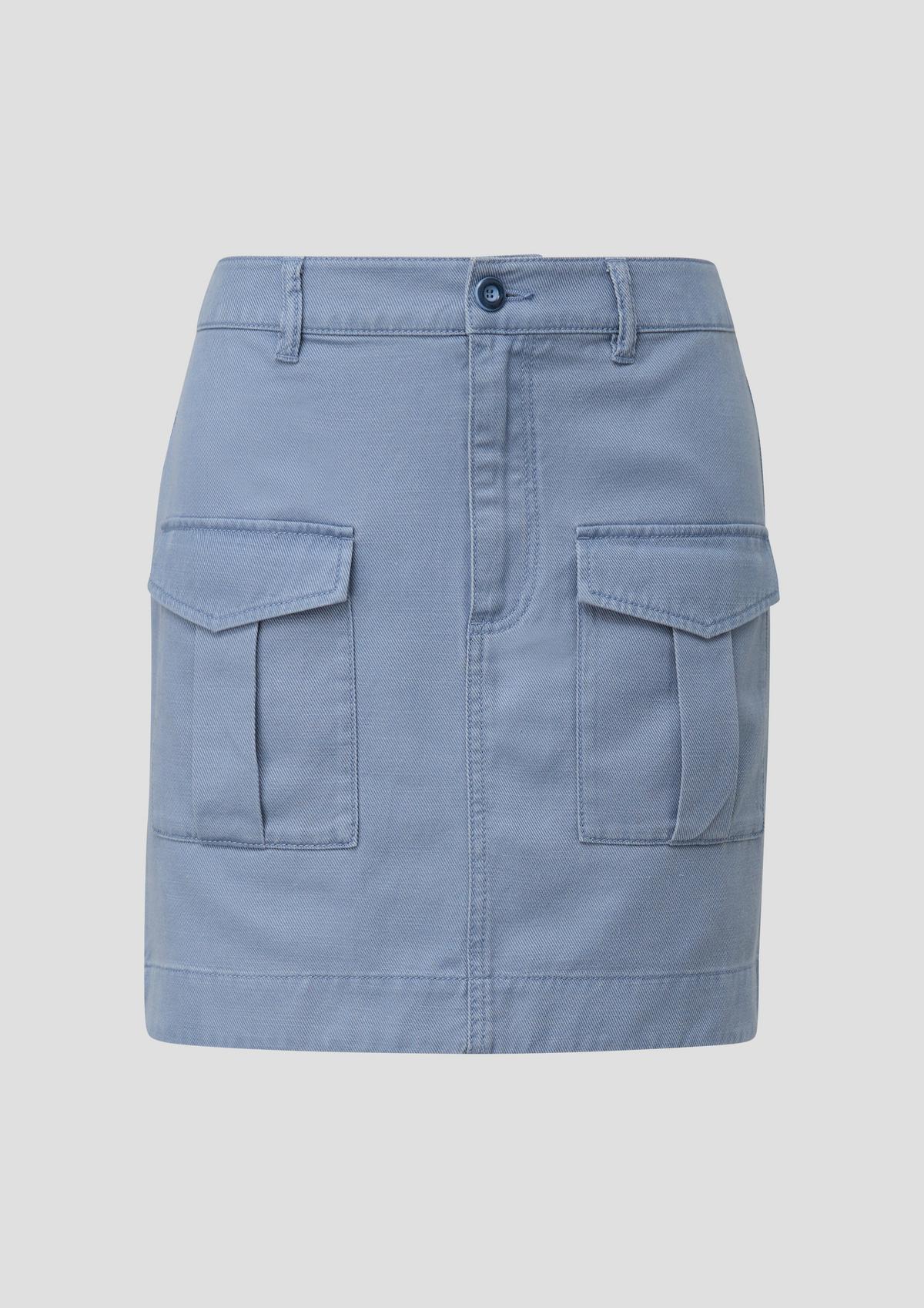 s.Oliver Short skirt with patch pockets