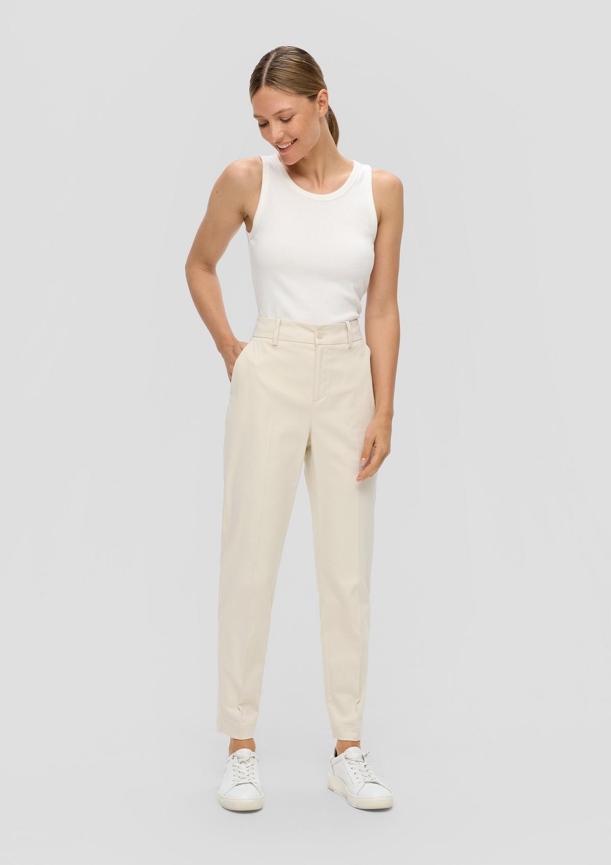 s.Oliver Cigarette: trousers with a tapered leg