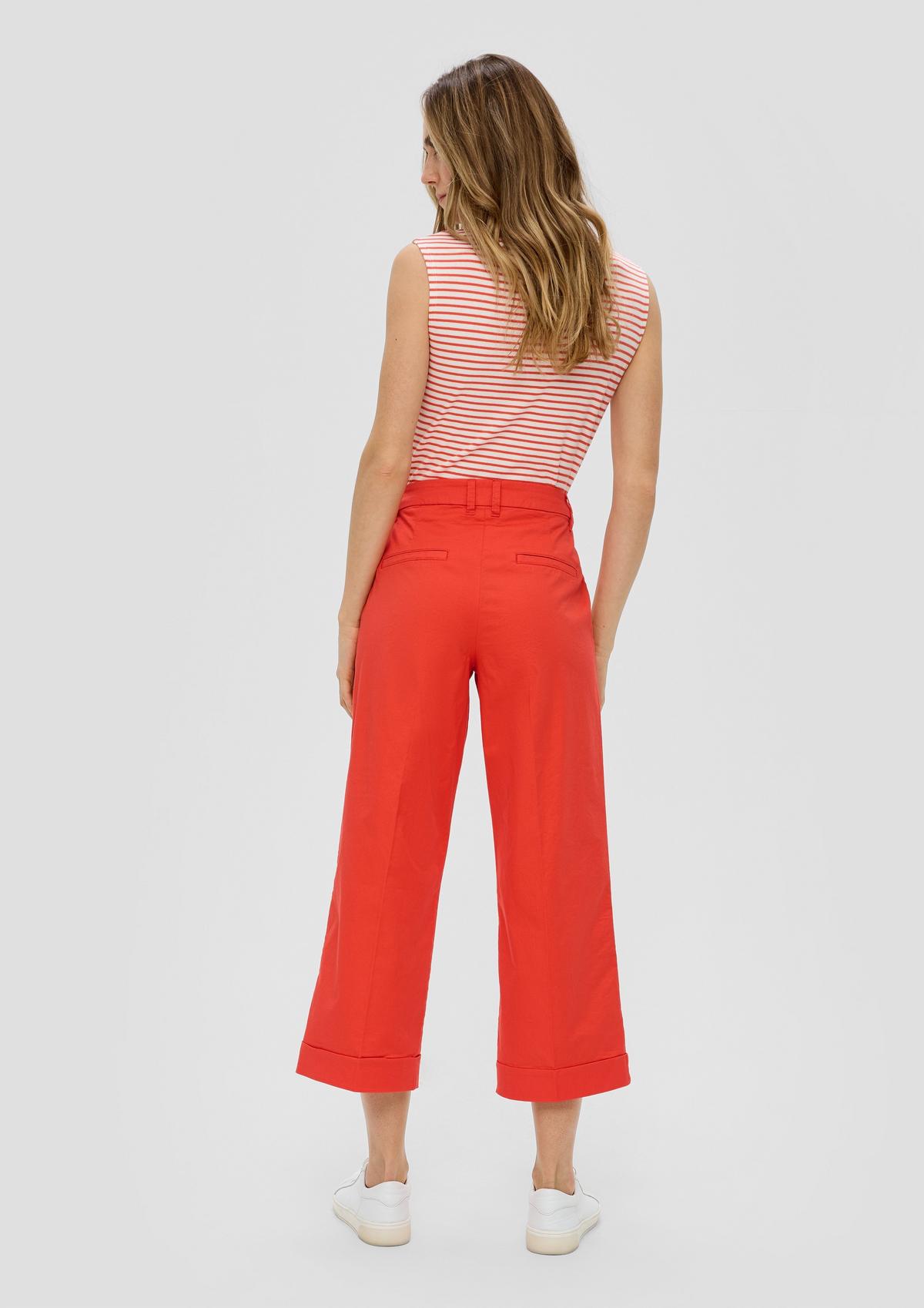 s.Oliver Culottes in stretch cotton