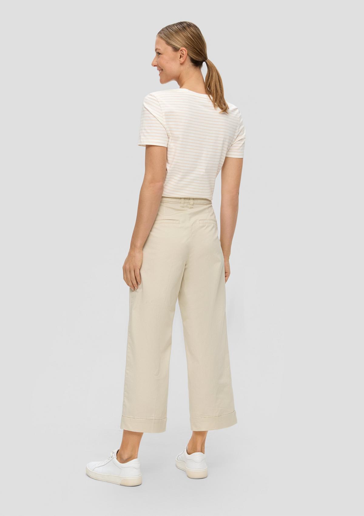 s.Oliver culottes in stretch cotton