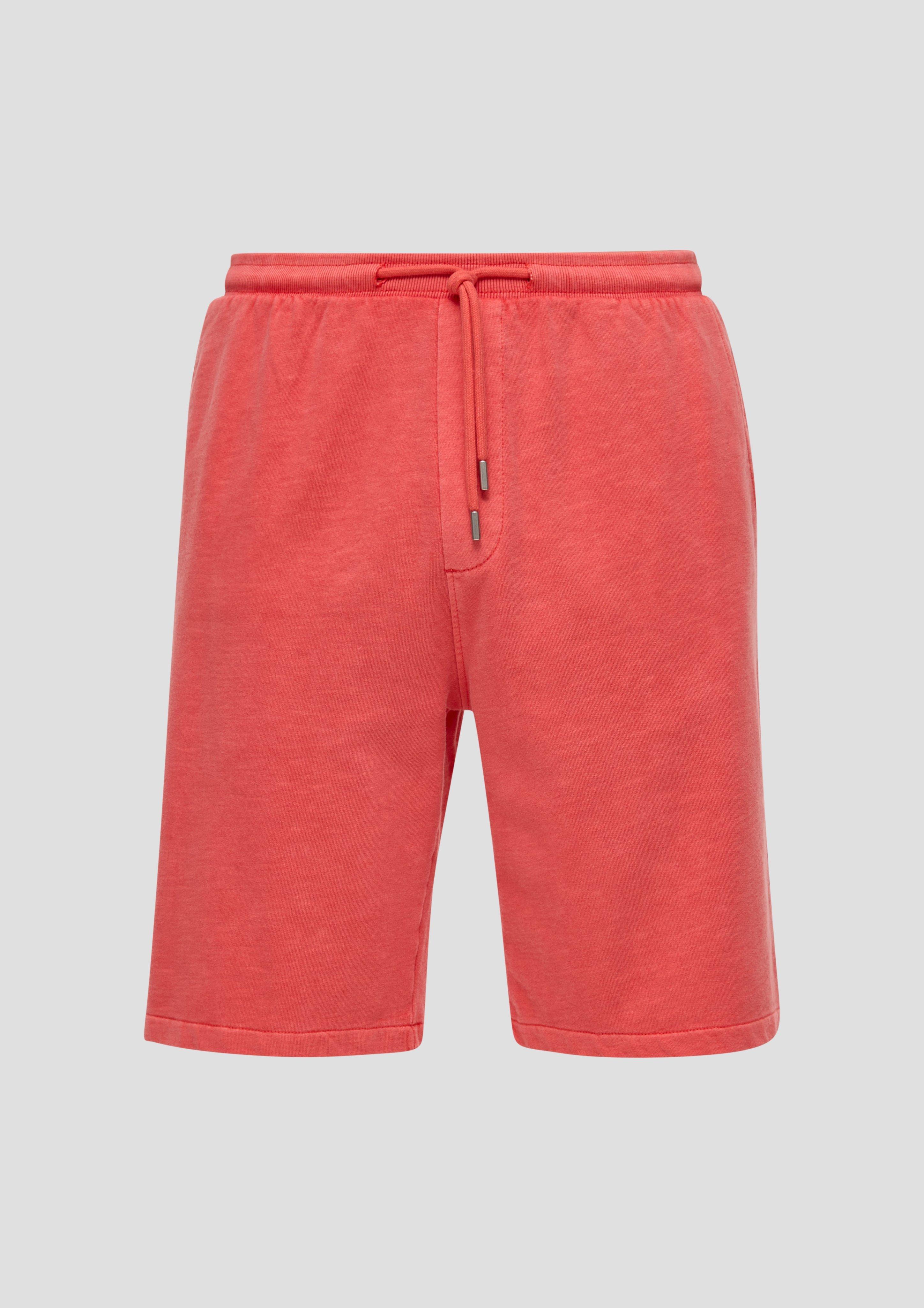 s.Oliver - Relaxed Fit: Bermuda aus Baumwolle, Herren, Orange