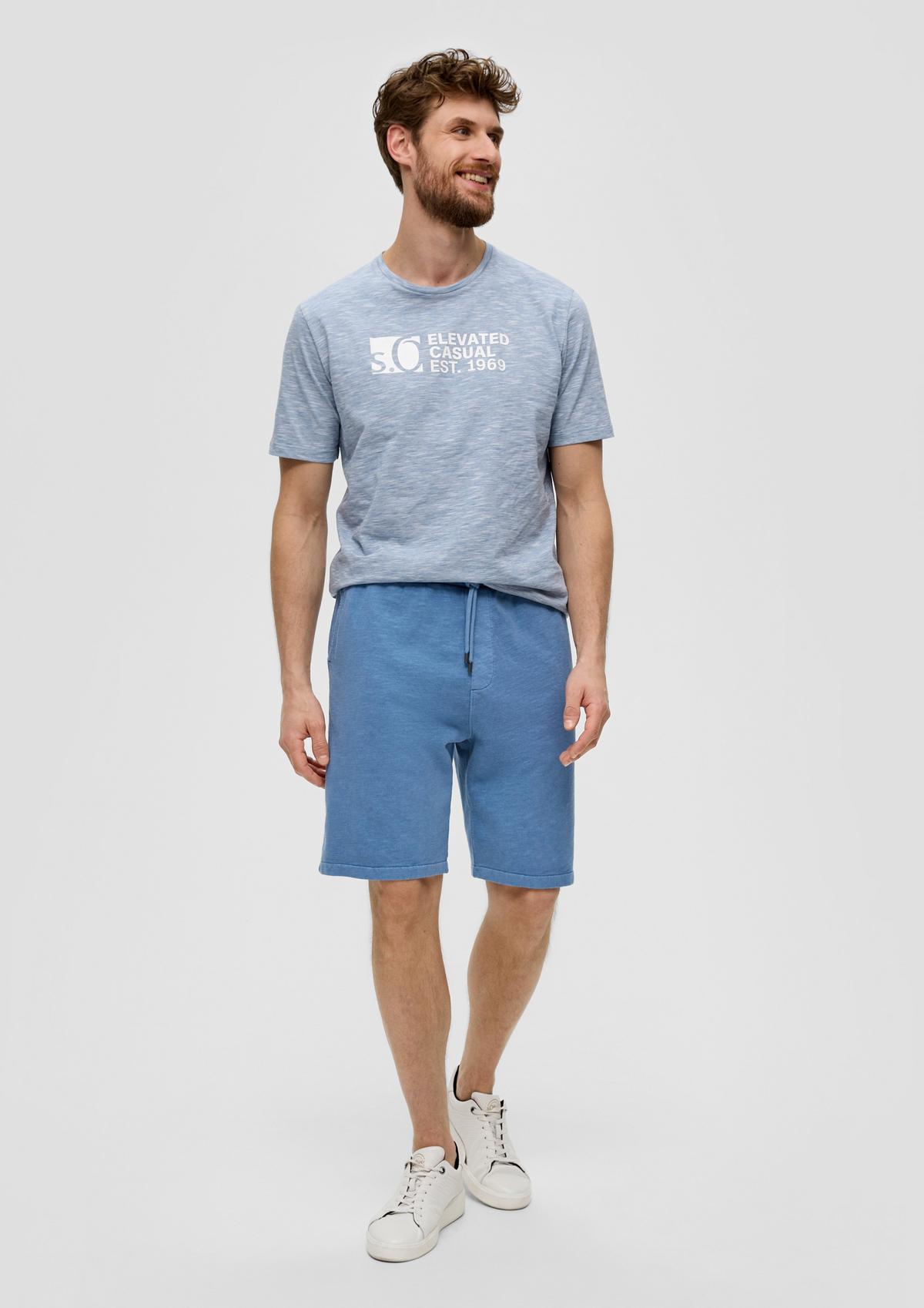 s.Oliver Relaxed Fit: Bermuda aus Baumwolle