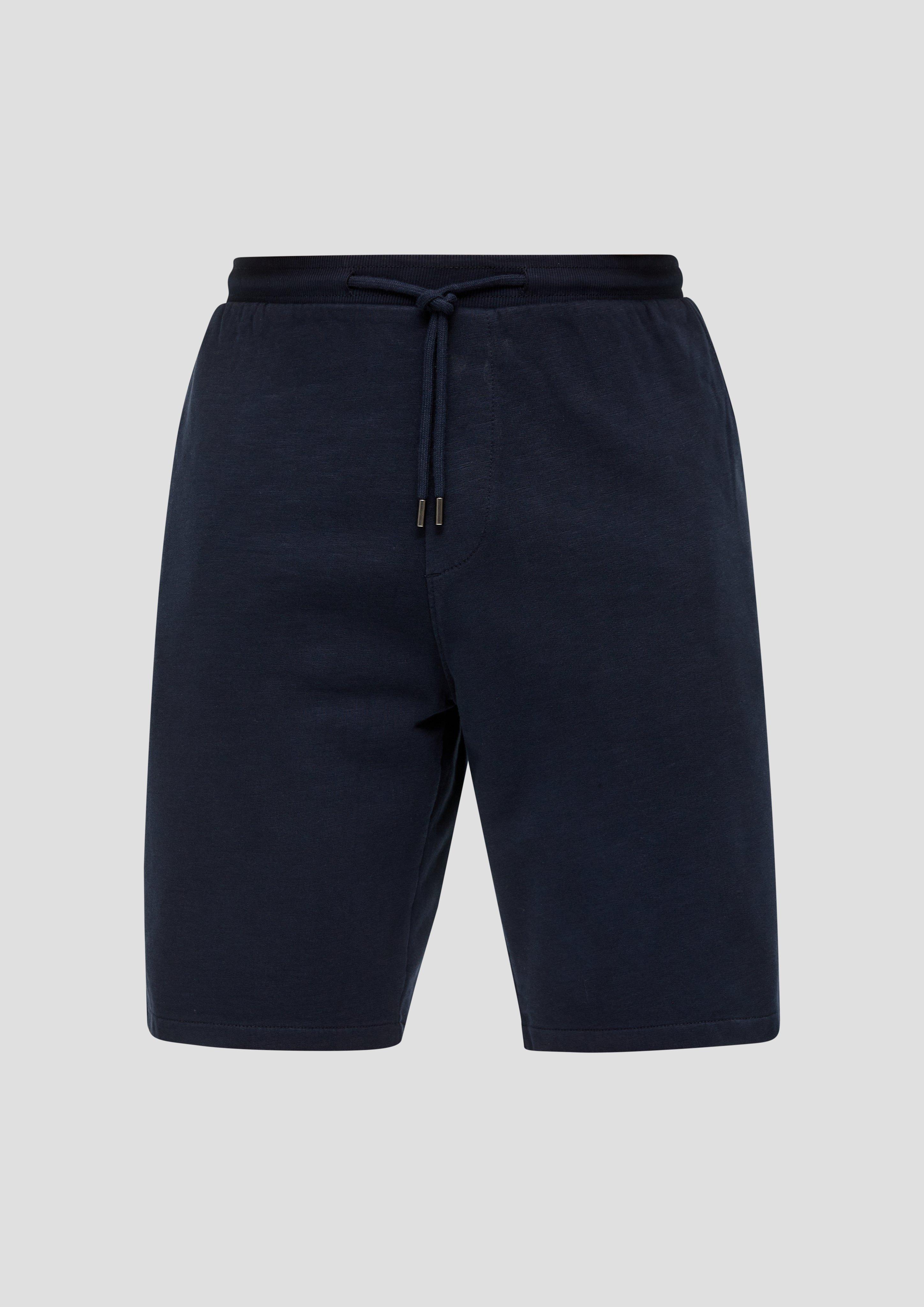 s.Oliver - Relaxed Fit: Bermuda aus Baumwolle, Herren, blau