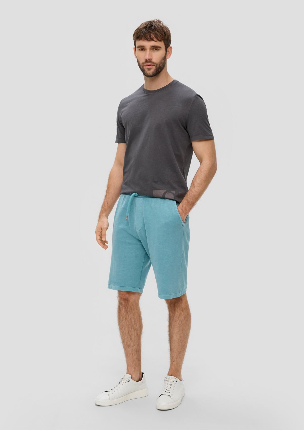 s.Oliver Relaxed Fit: Bermuda aus Baumwolle
