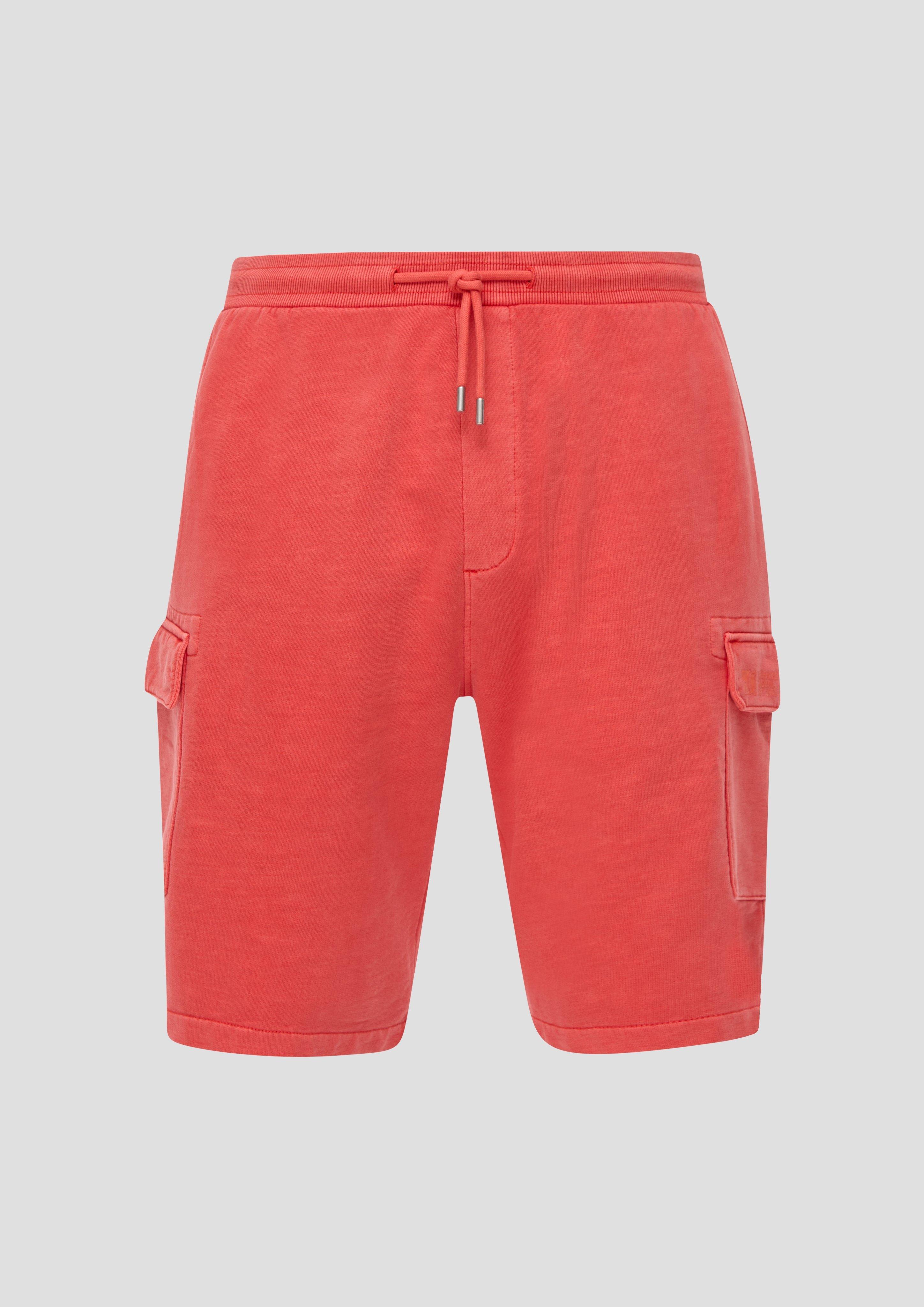 s.Oliver - Relaxed Fit: Cargo-Bermuda, Herren, Orange