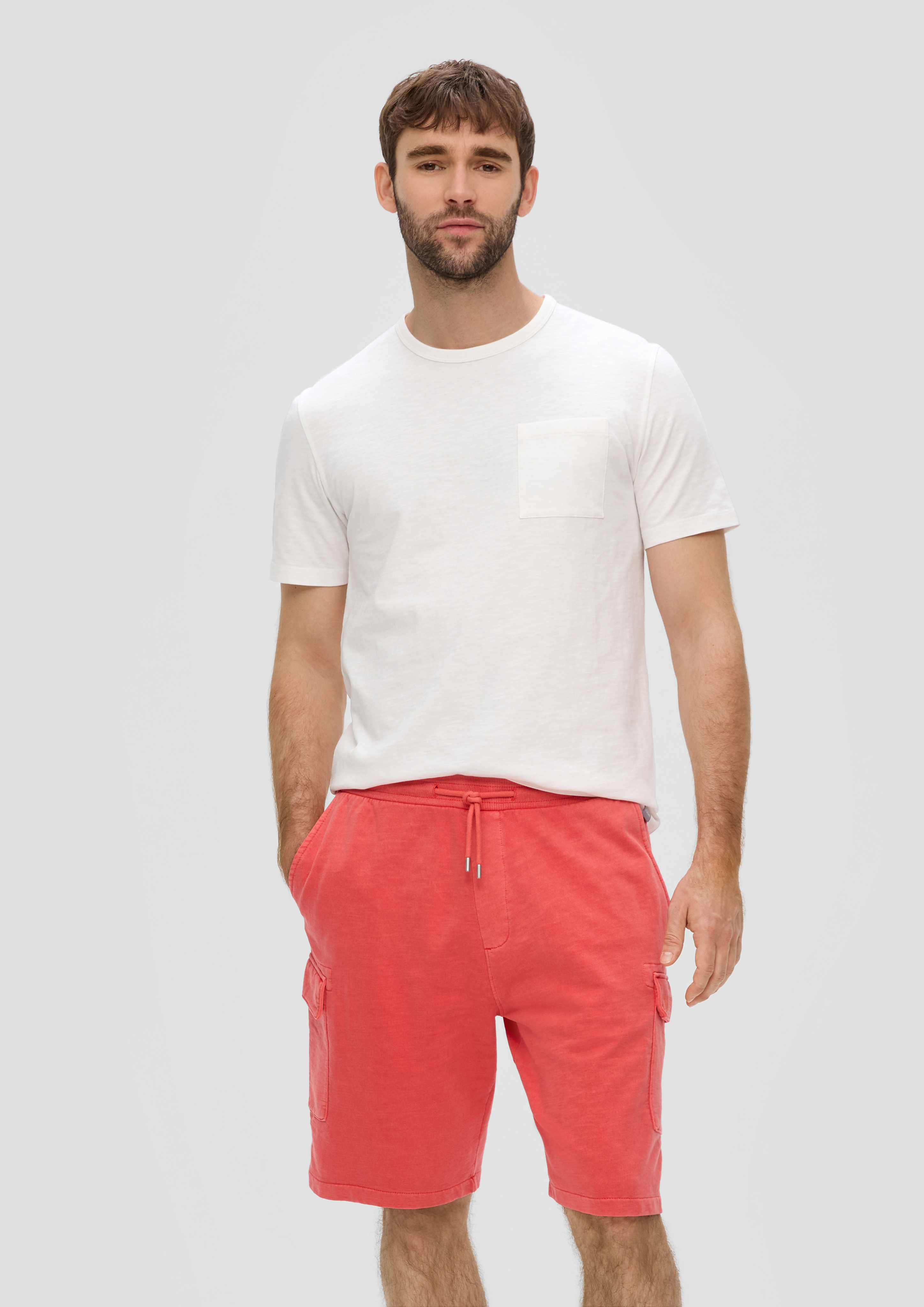 S.Oliver Relaxed Fit: Cargo-Bermuda