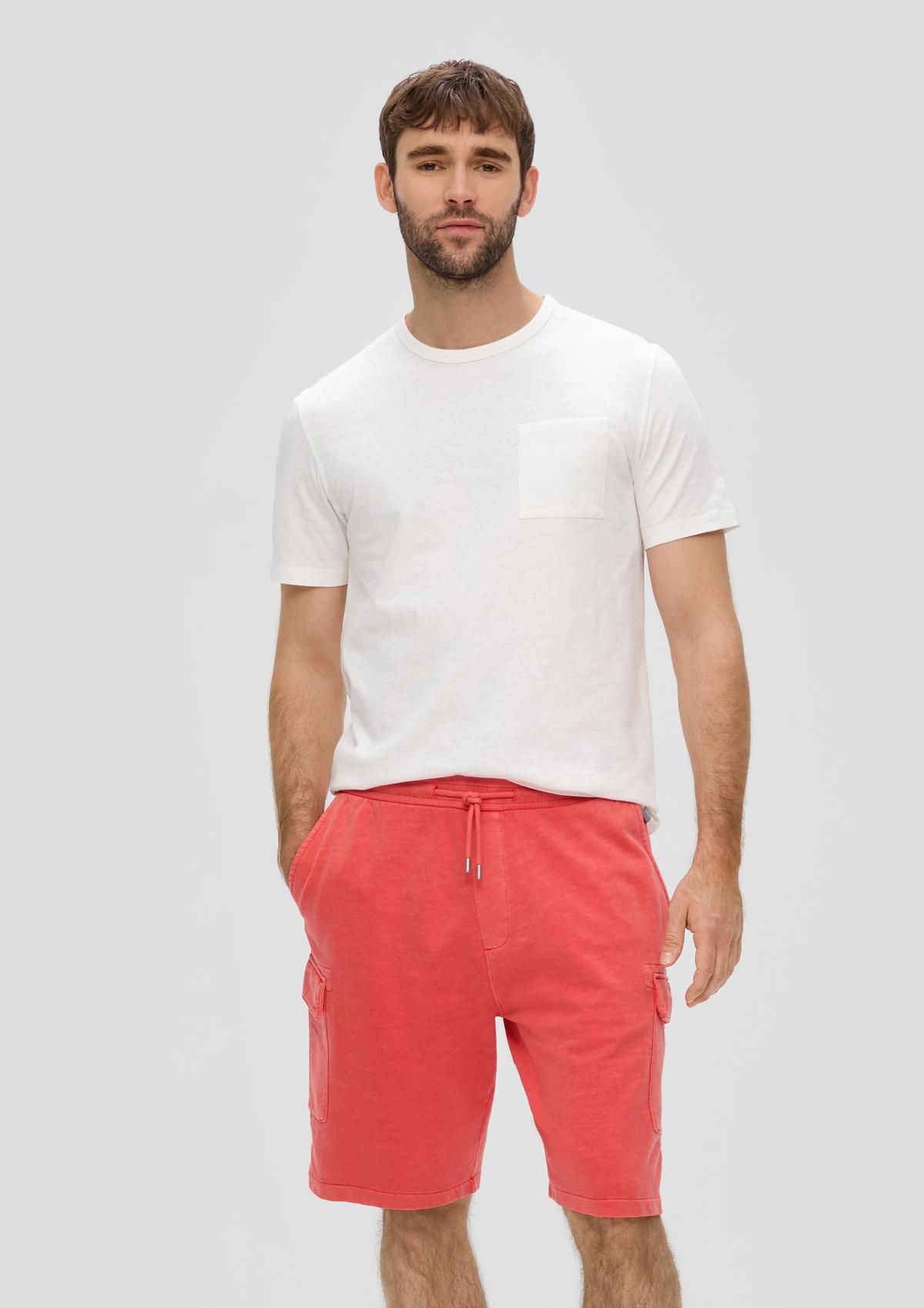 Relaxed Fit: Cargo-Bermuda
