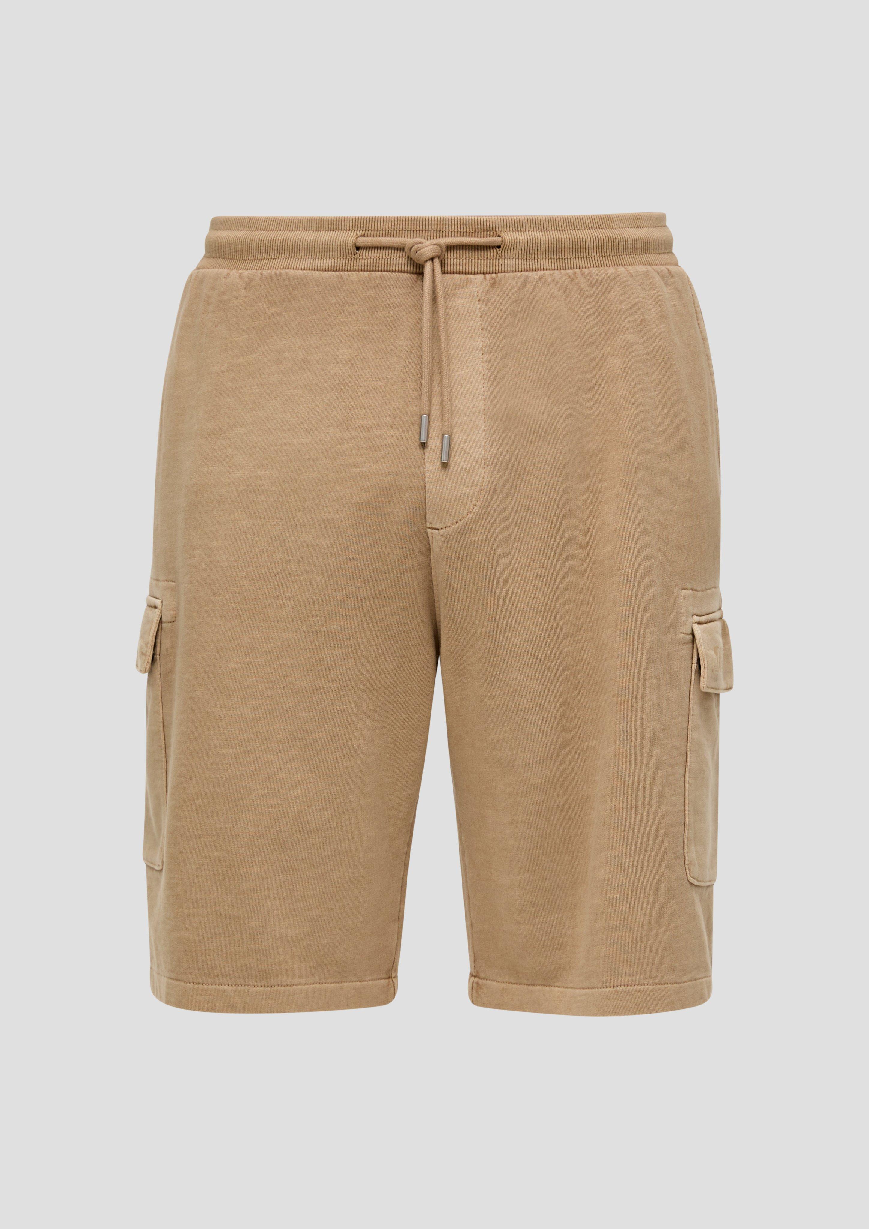 s.Oliver - Relaxed Fit: Cargo-Bermuda, Herren, braun