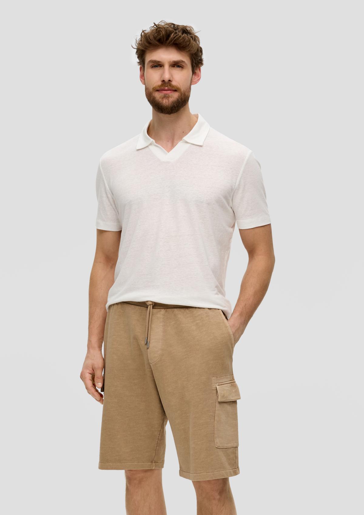 Relaxed Fit: cargo bermudy