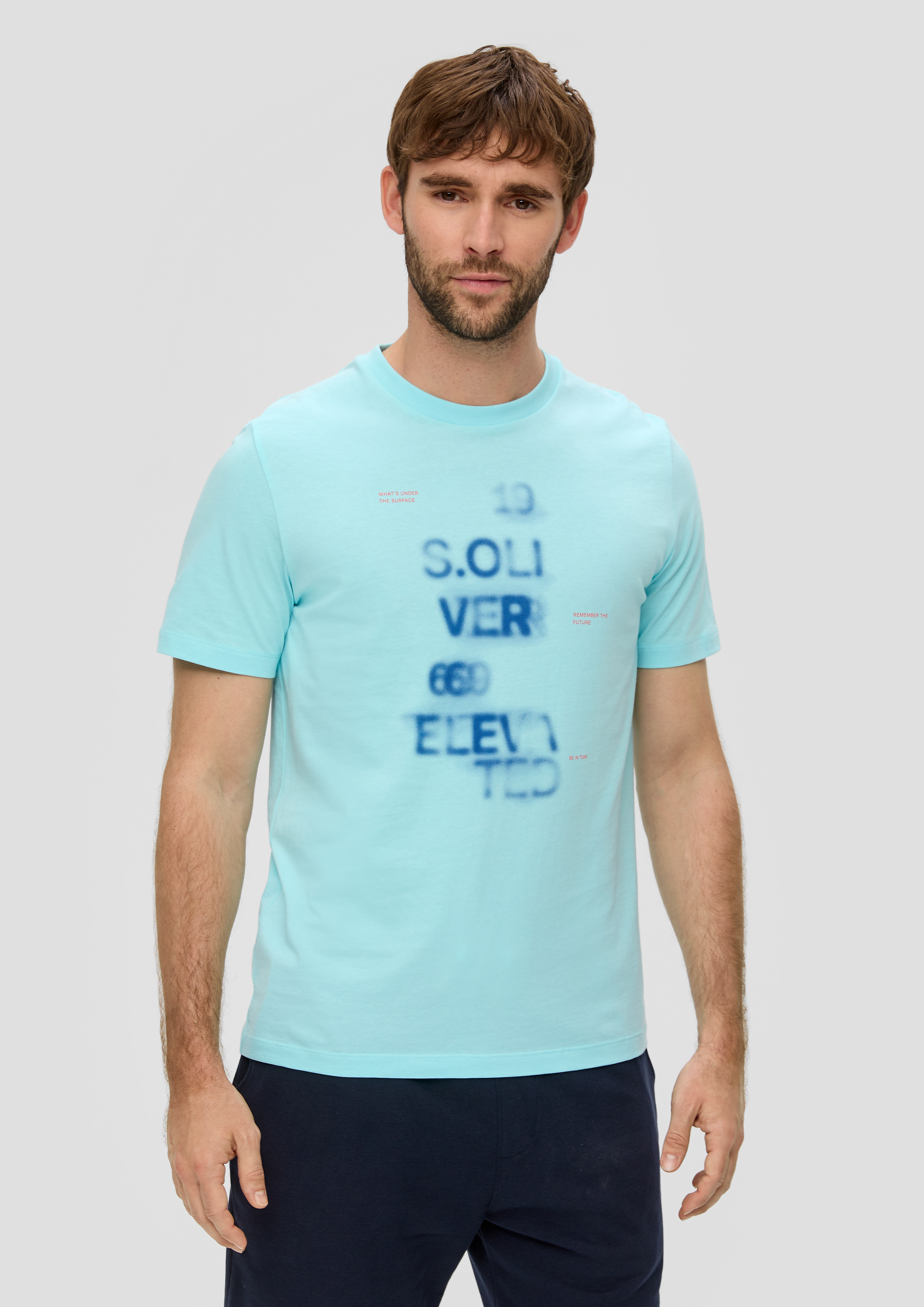 S.Oliver T-Shirt mit Artwork