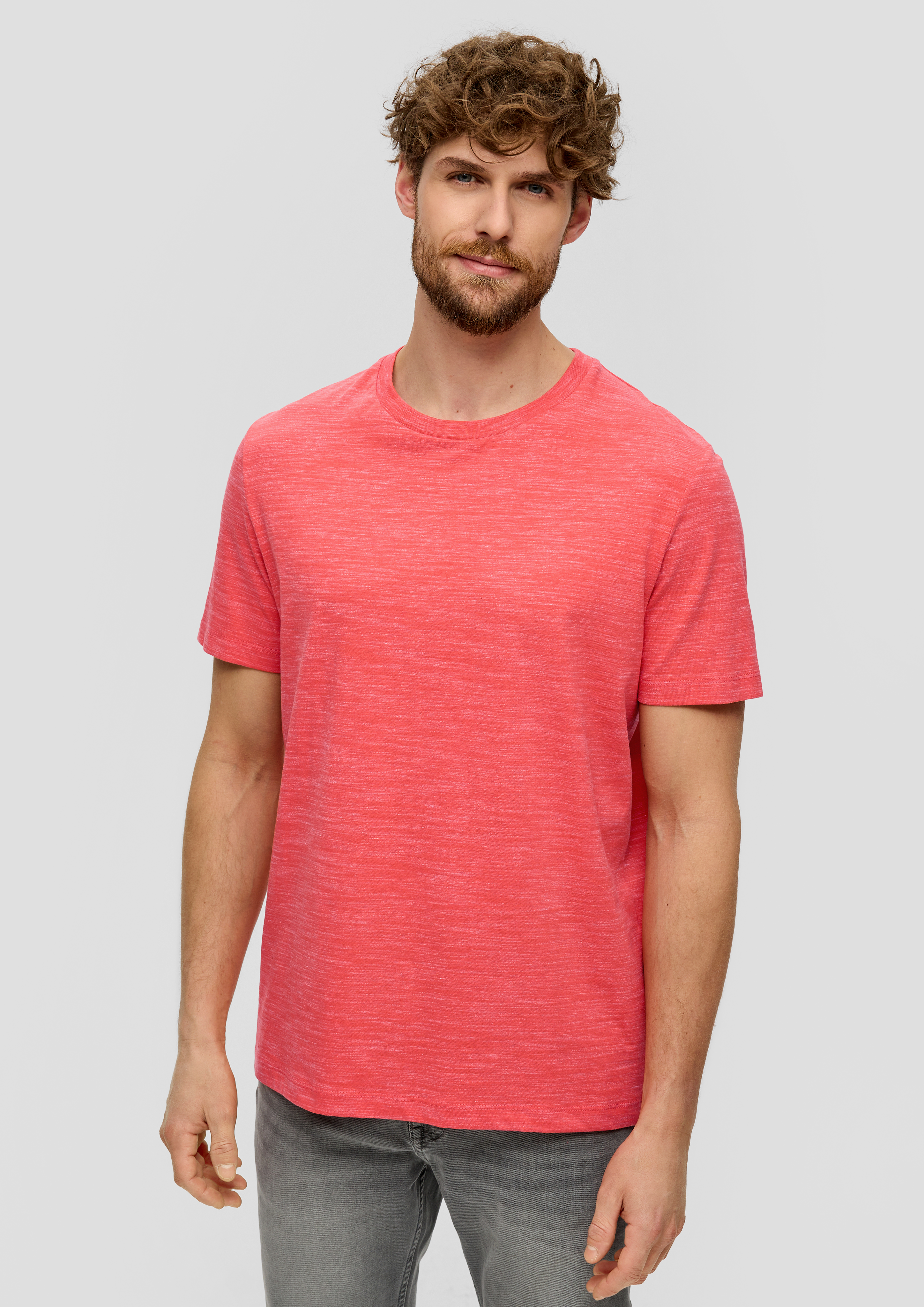 S.Oliver T-Shirt mit Crew Neck