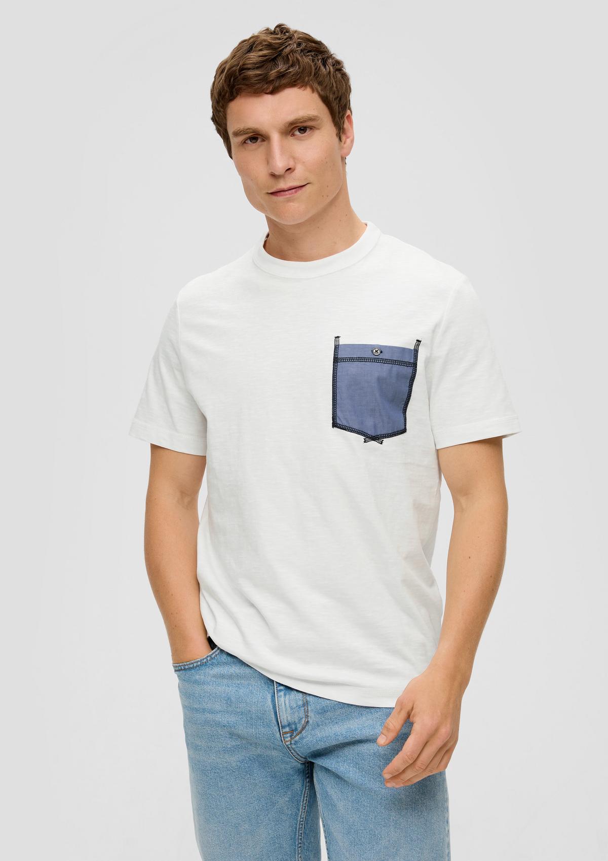 s.Oliver T-Shirt mit aufgesetzter Brusttasche