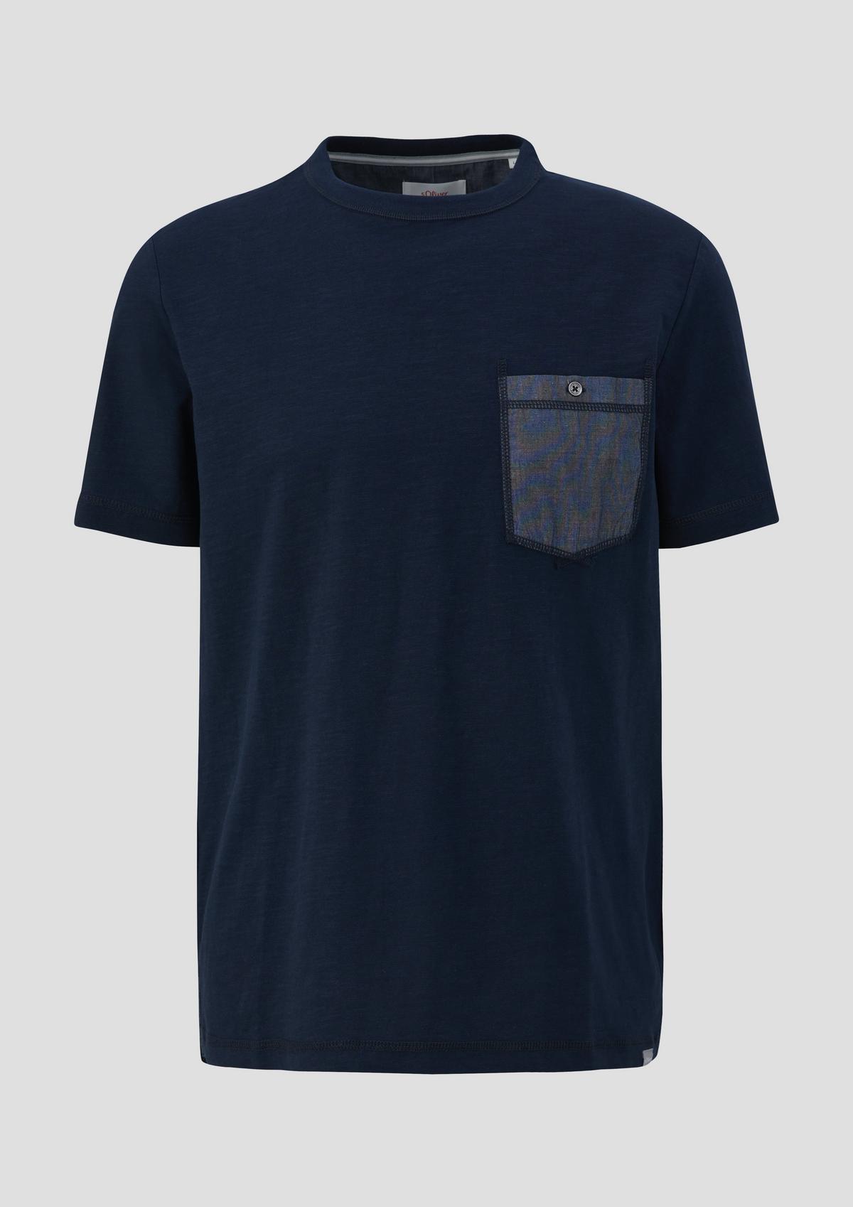 s.Oliver T-Shirt mit aufgesetzter Brusttasche
