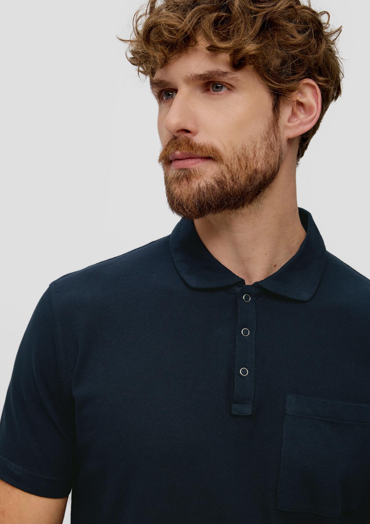 s.Oliver Polo shirt with a breast pocket