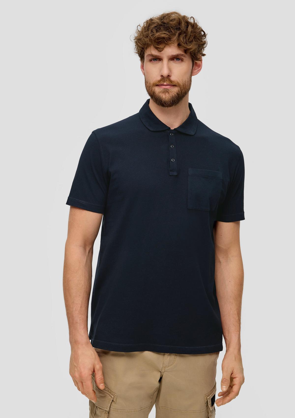 s.Oliver Polo shirt with a breast pocket