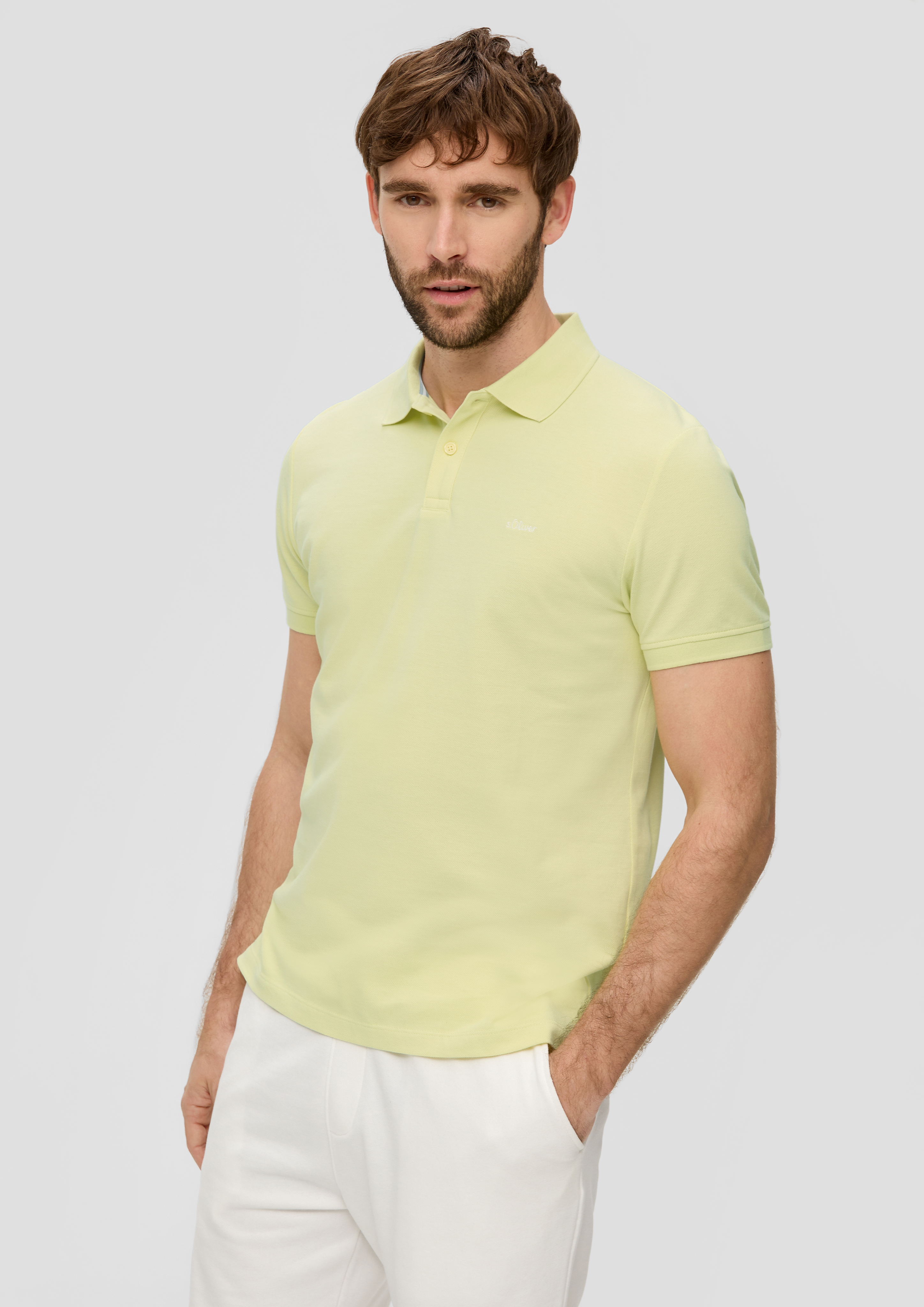 S.Oliver Poloshirt aus reiner Baumwolle