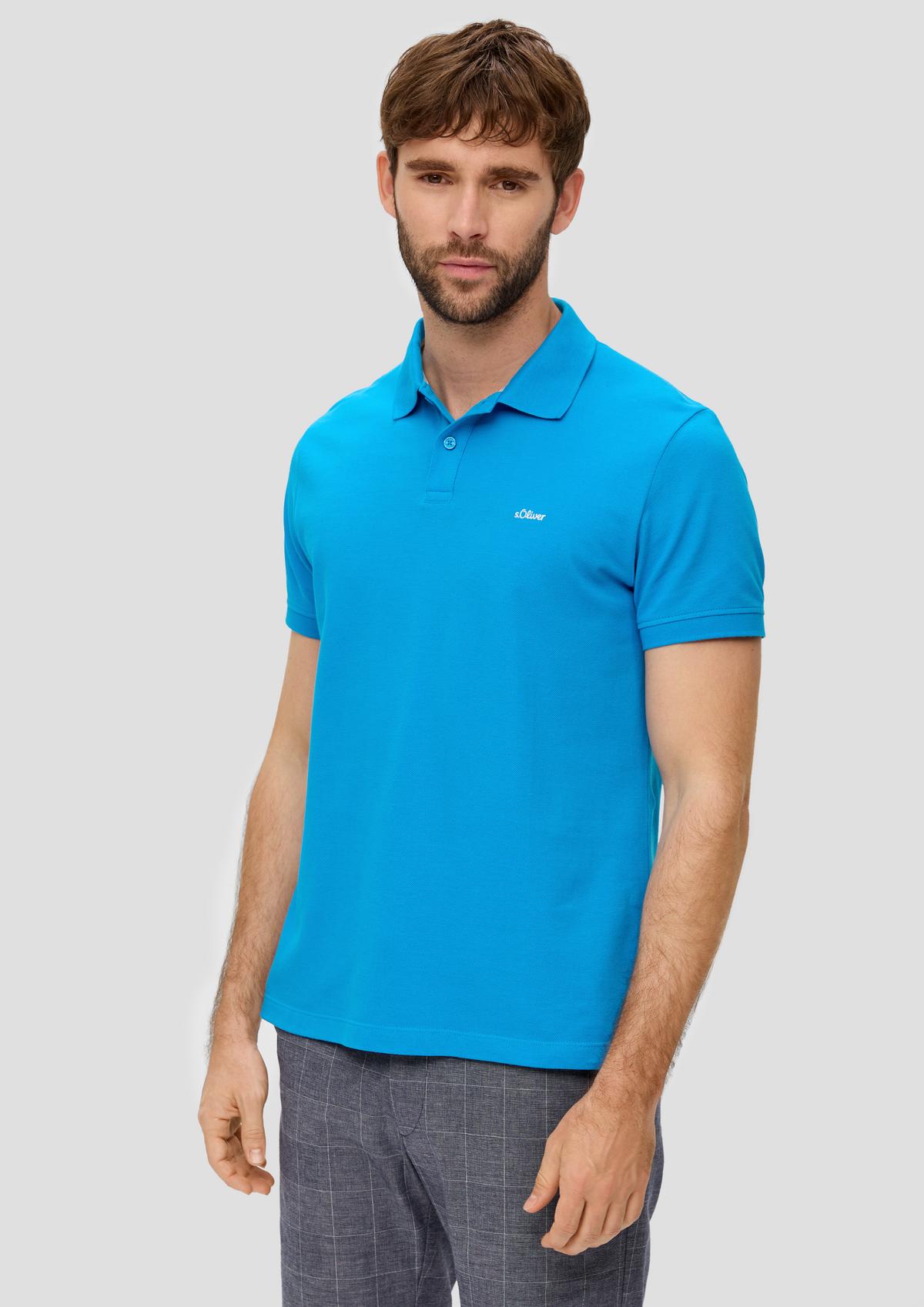 s.Oliver Pure cotton polo shirt