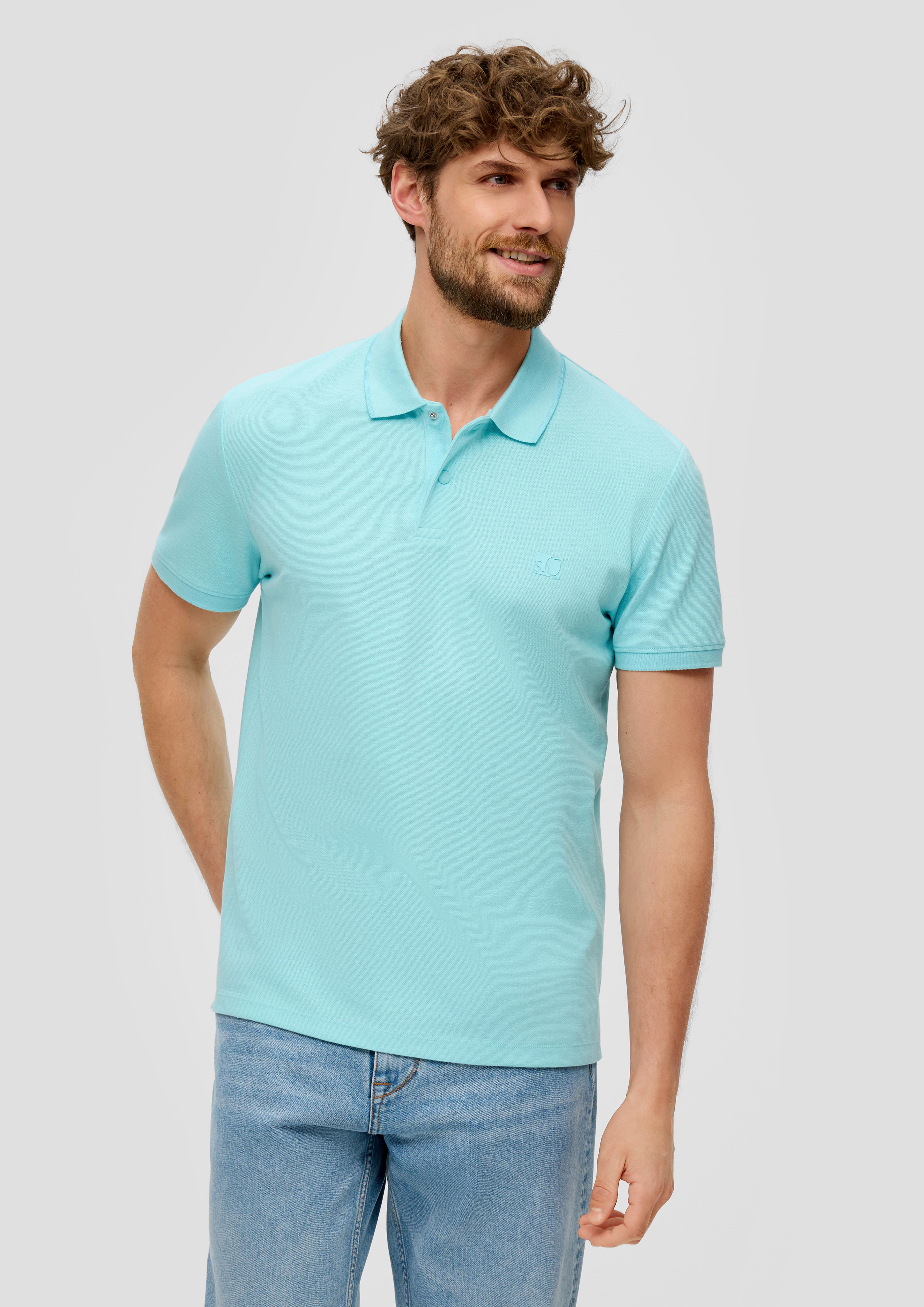 S.Oliver Poloshirt mit Druckknöpfen