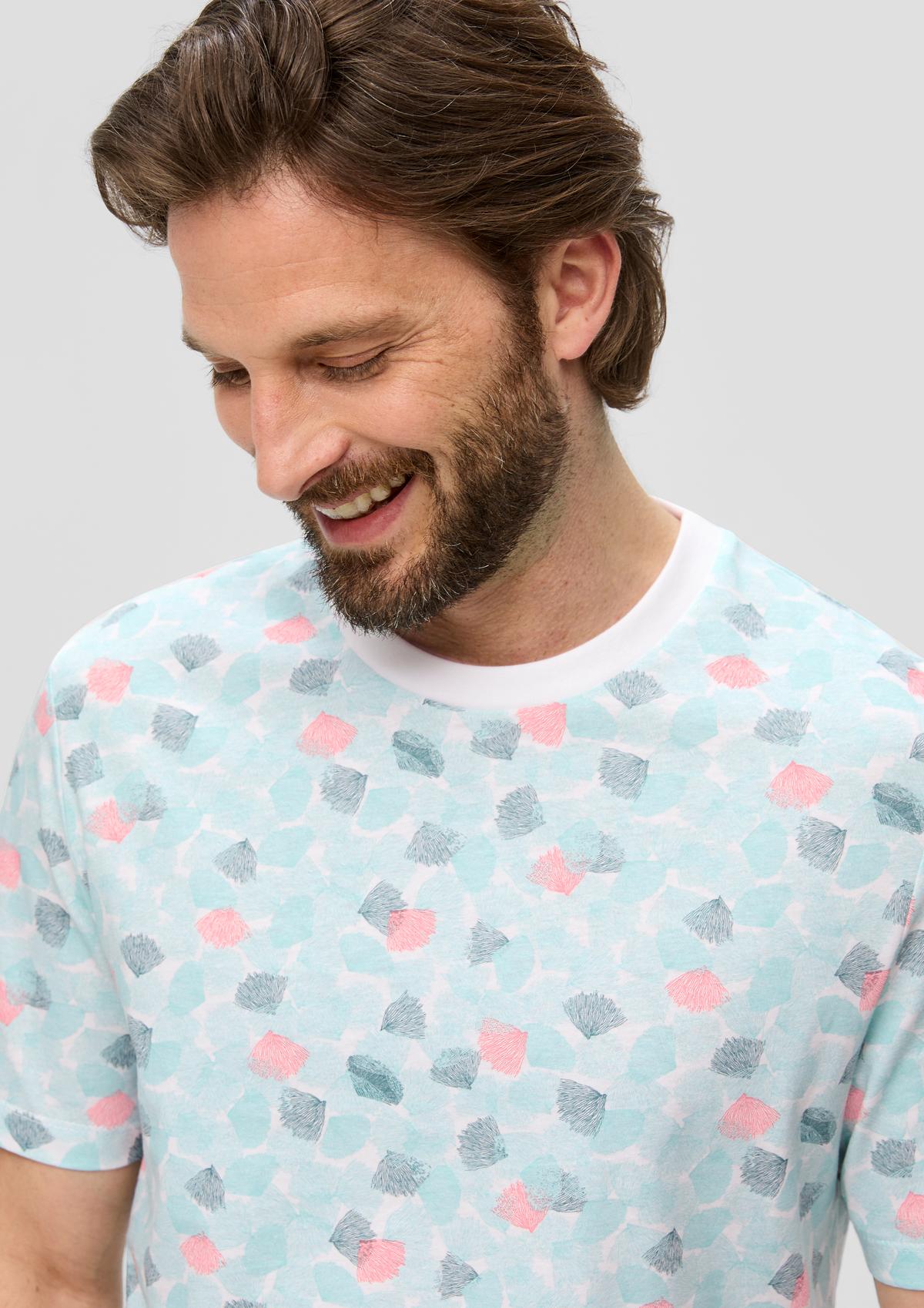 s.Oliver T-shirt with an all-over print