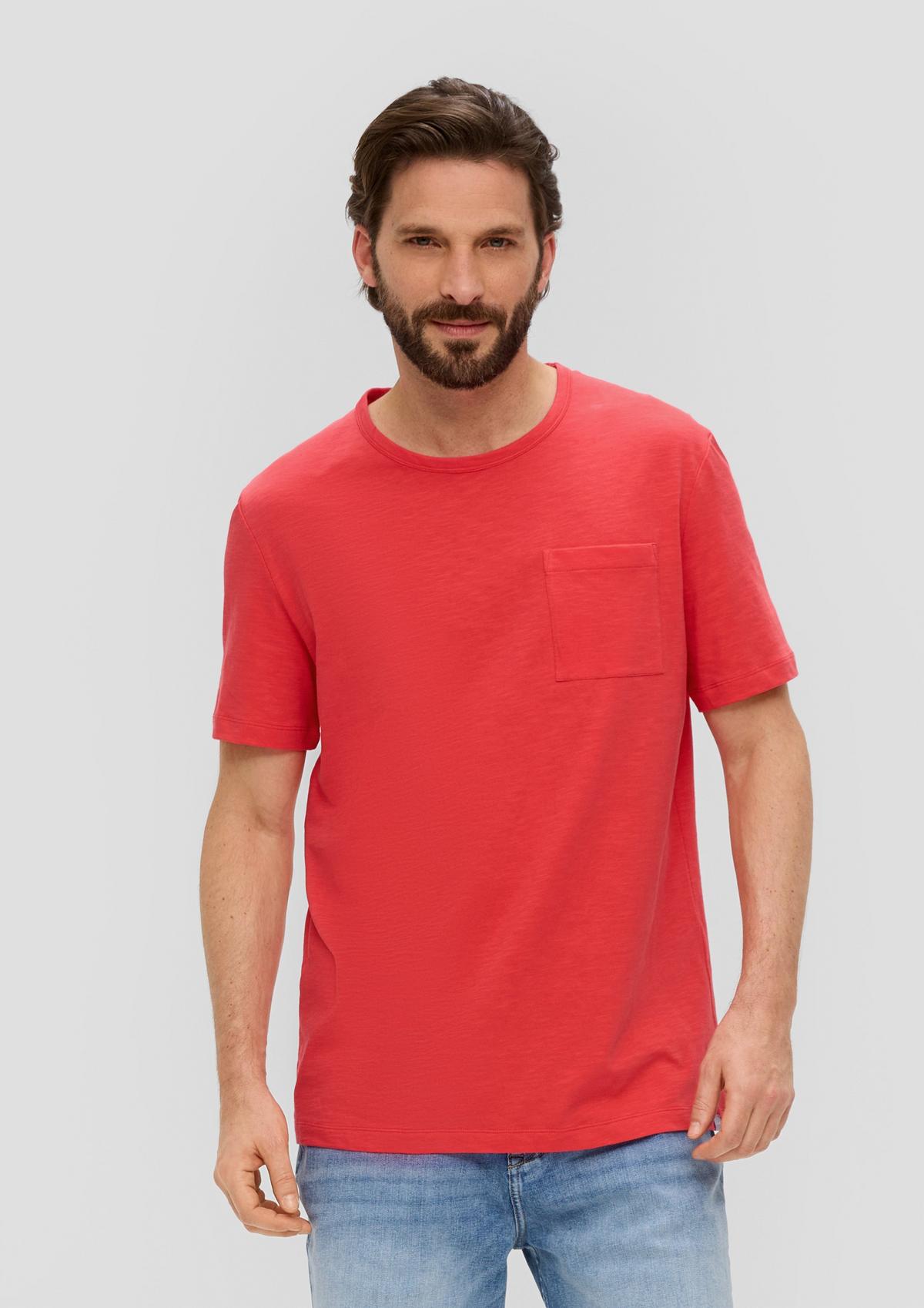 s.Oliver T-shirt with a breast pocket