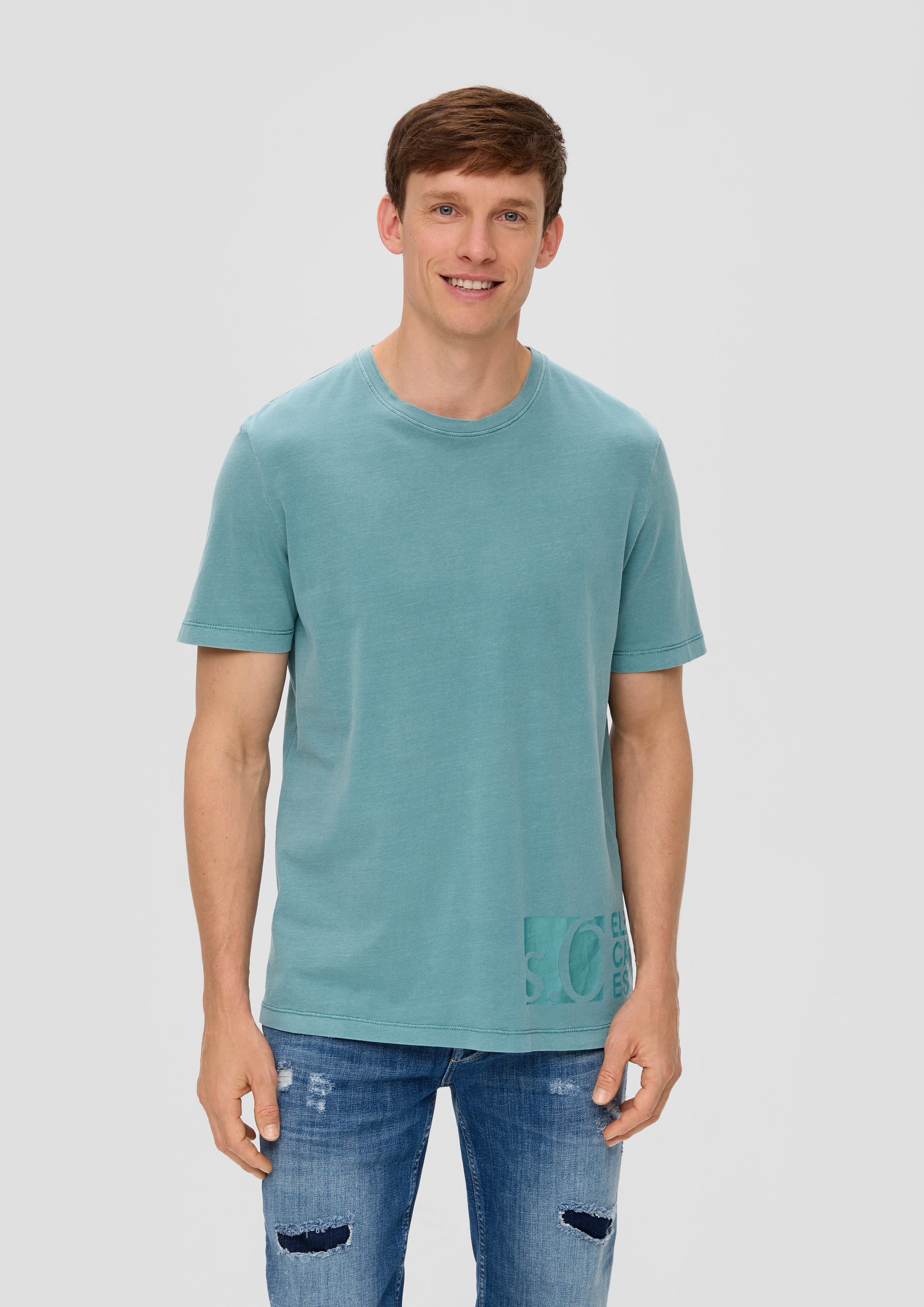 S.Oliver T-Shirt mit Label-Print