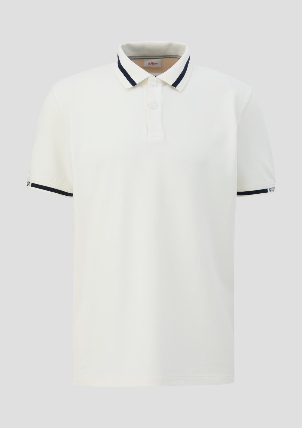 s.Oliver Polo shirt with contrasting details
