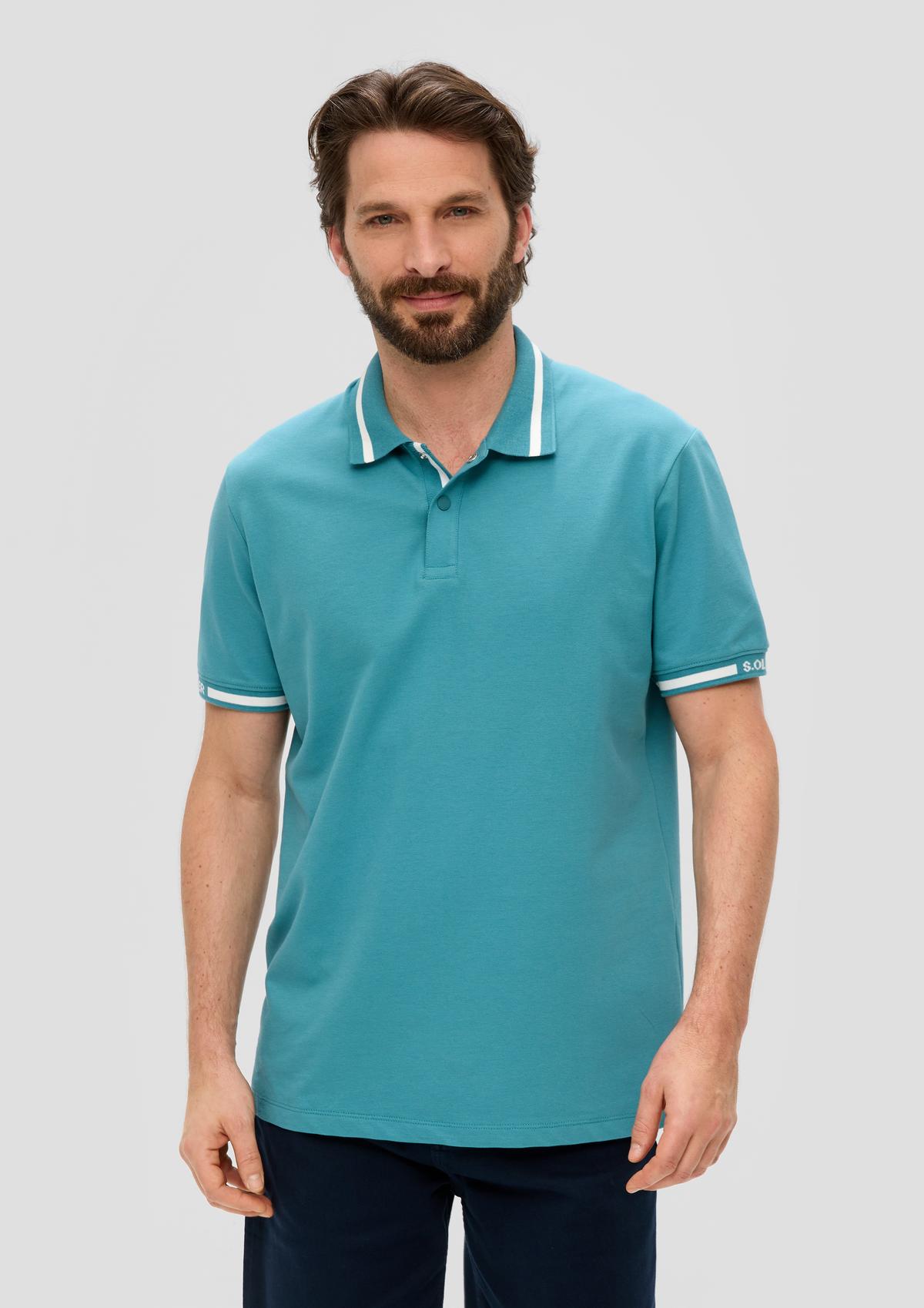 s.Oliver Polo met contrastdetail