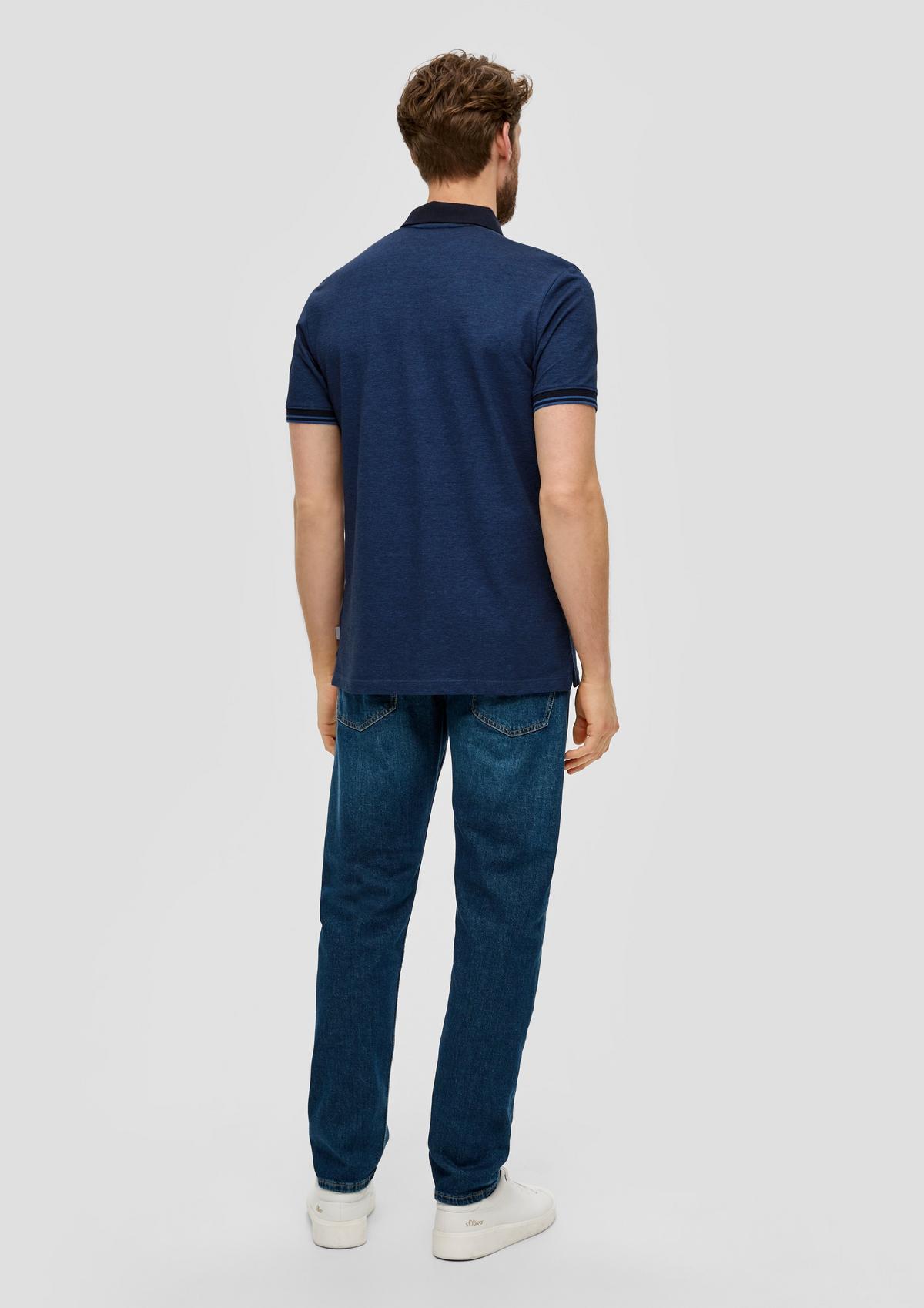 s.Oliver Polo shirt in a cotton blend