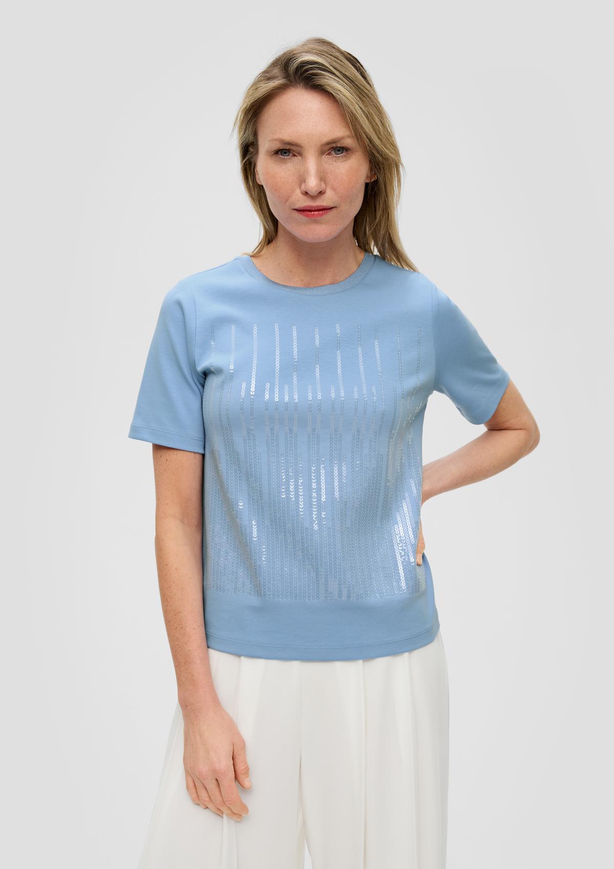 s.Oliver T-shirt with sequins