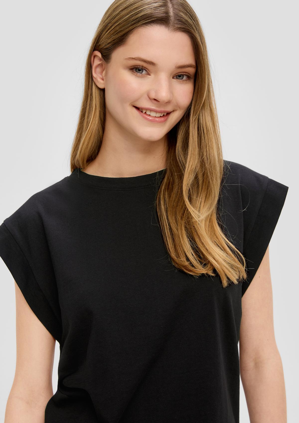 s.Oliver T-shirt with cap sleeves