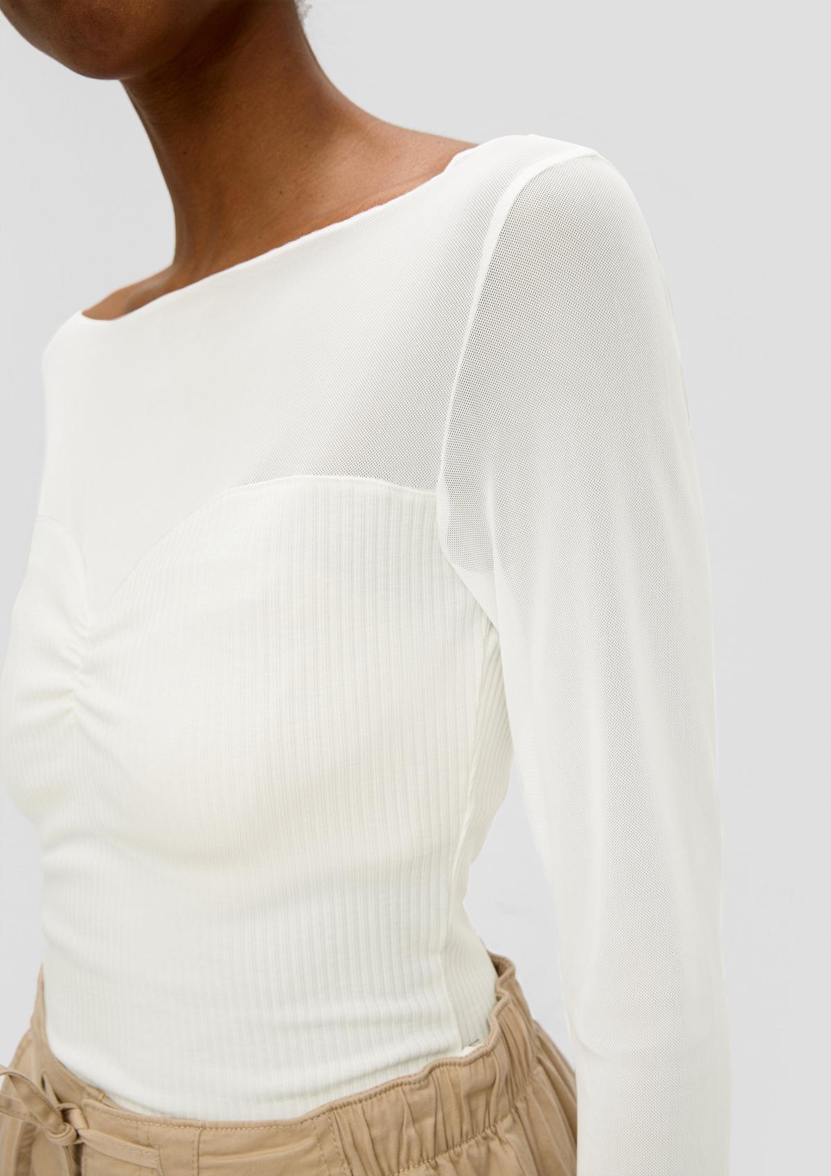 s.Oliver Material mix long sleeve top