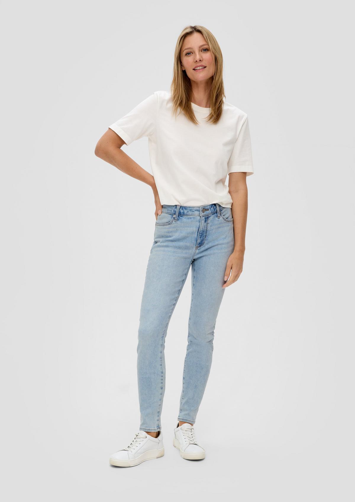 s.Oliver Skinny: mid rise jeans