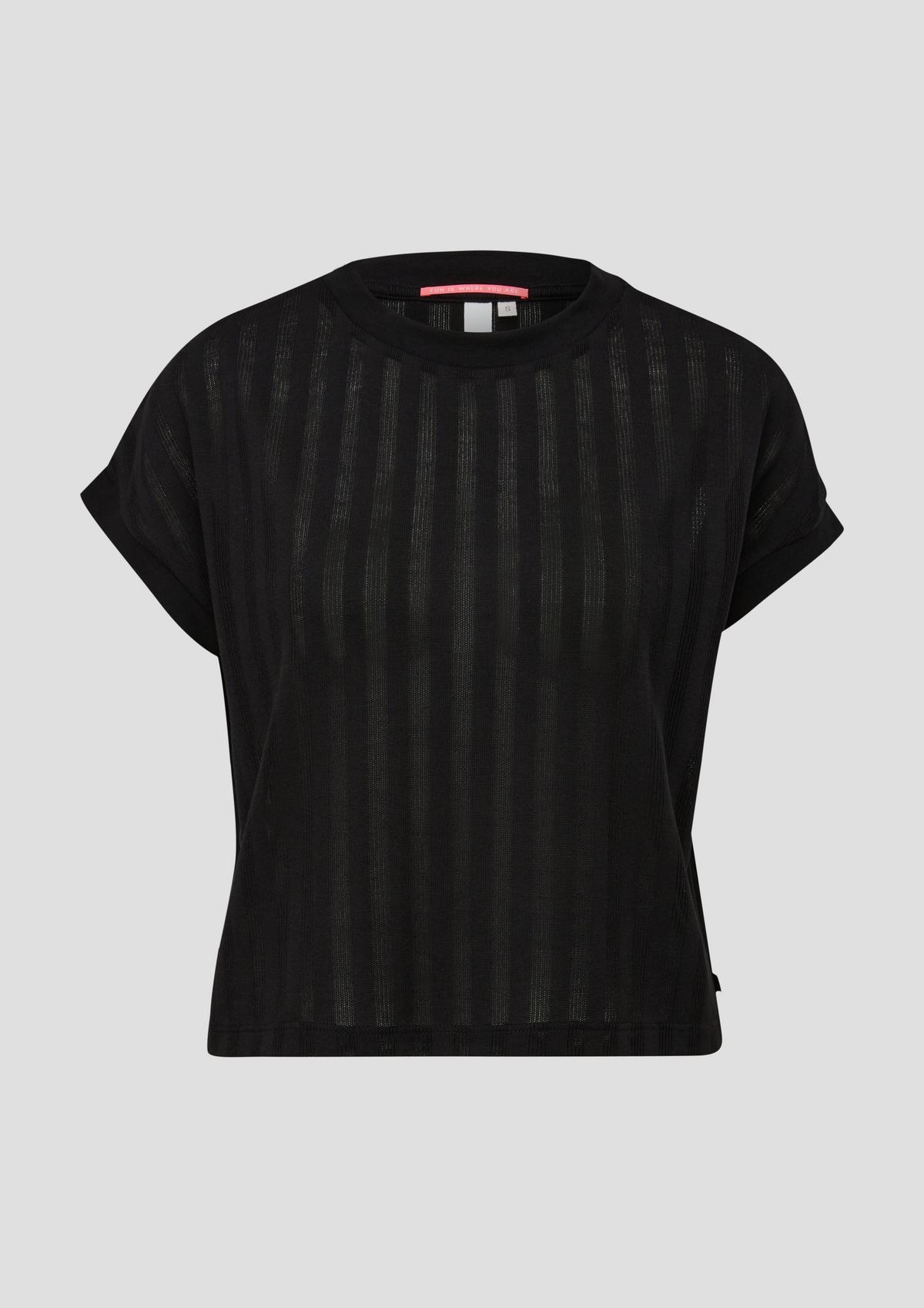 s.Oliver T-shirt with a patterned texture